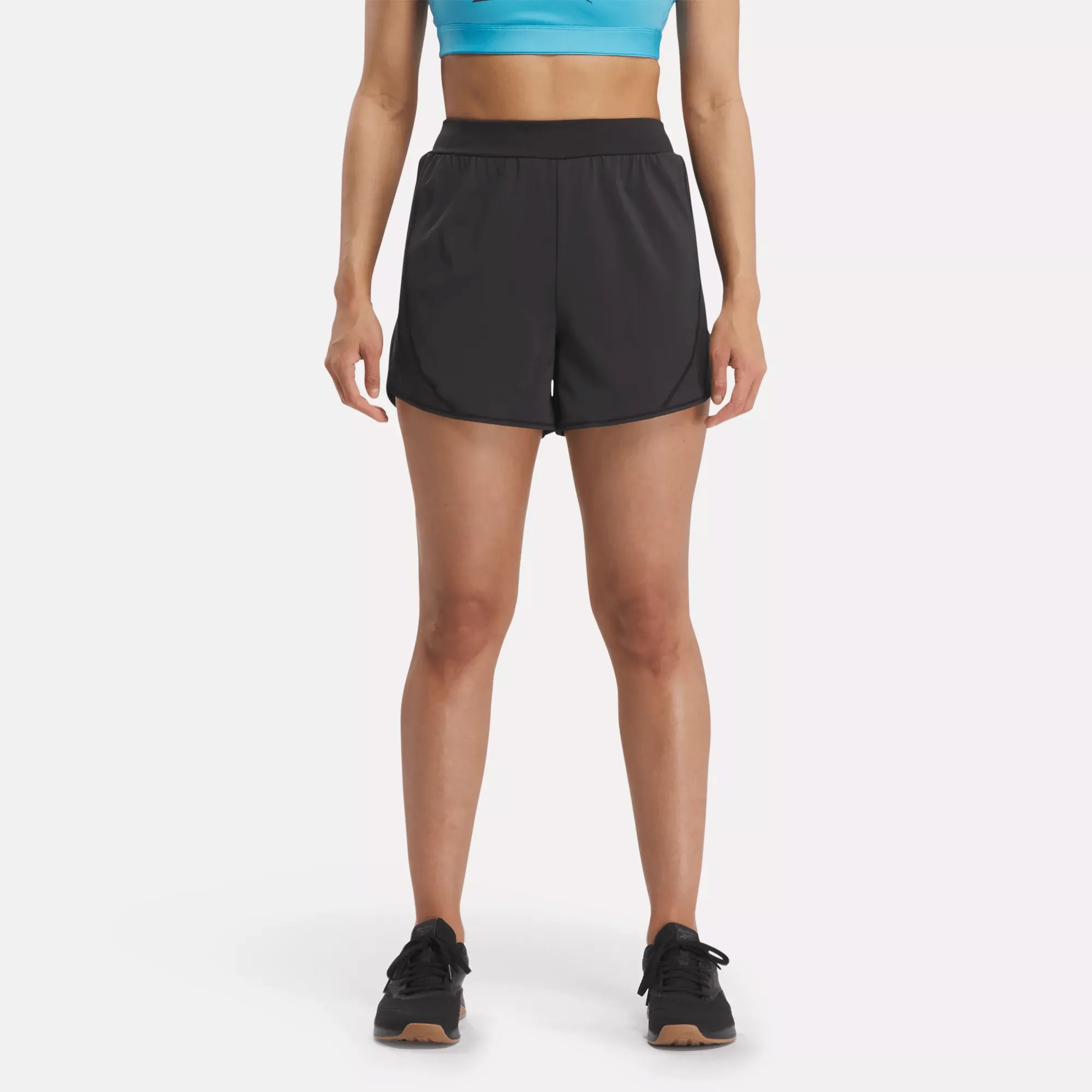 Reebok Shoes Women's Lux Woven Shorts 4"