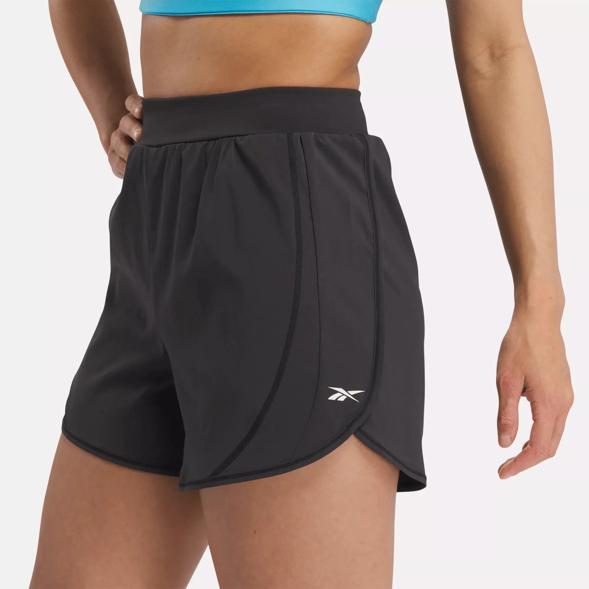 Reebok Shoes Women's Lux Woven Shorts 4"
