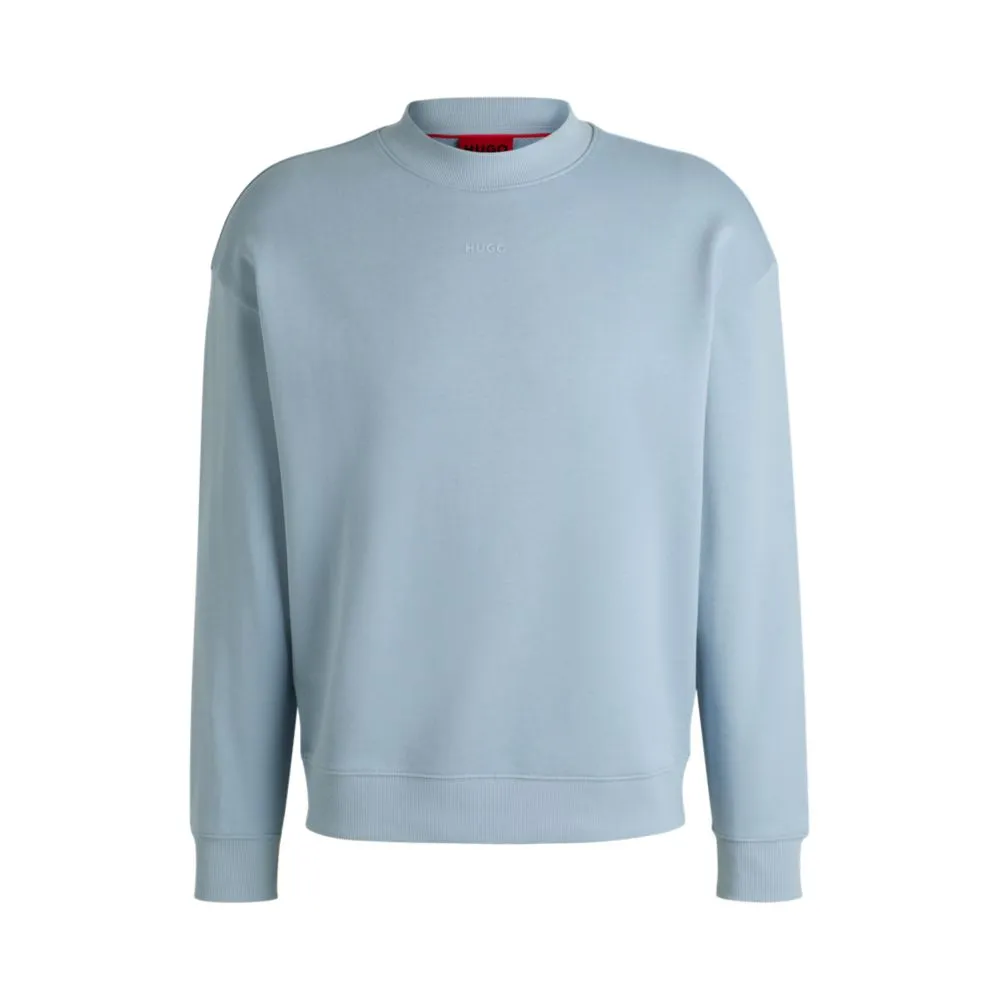 Relaxed-fit sweatshirt in cotton terry with logo print