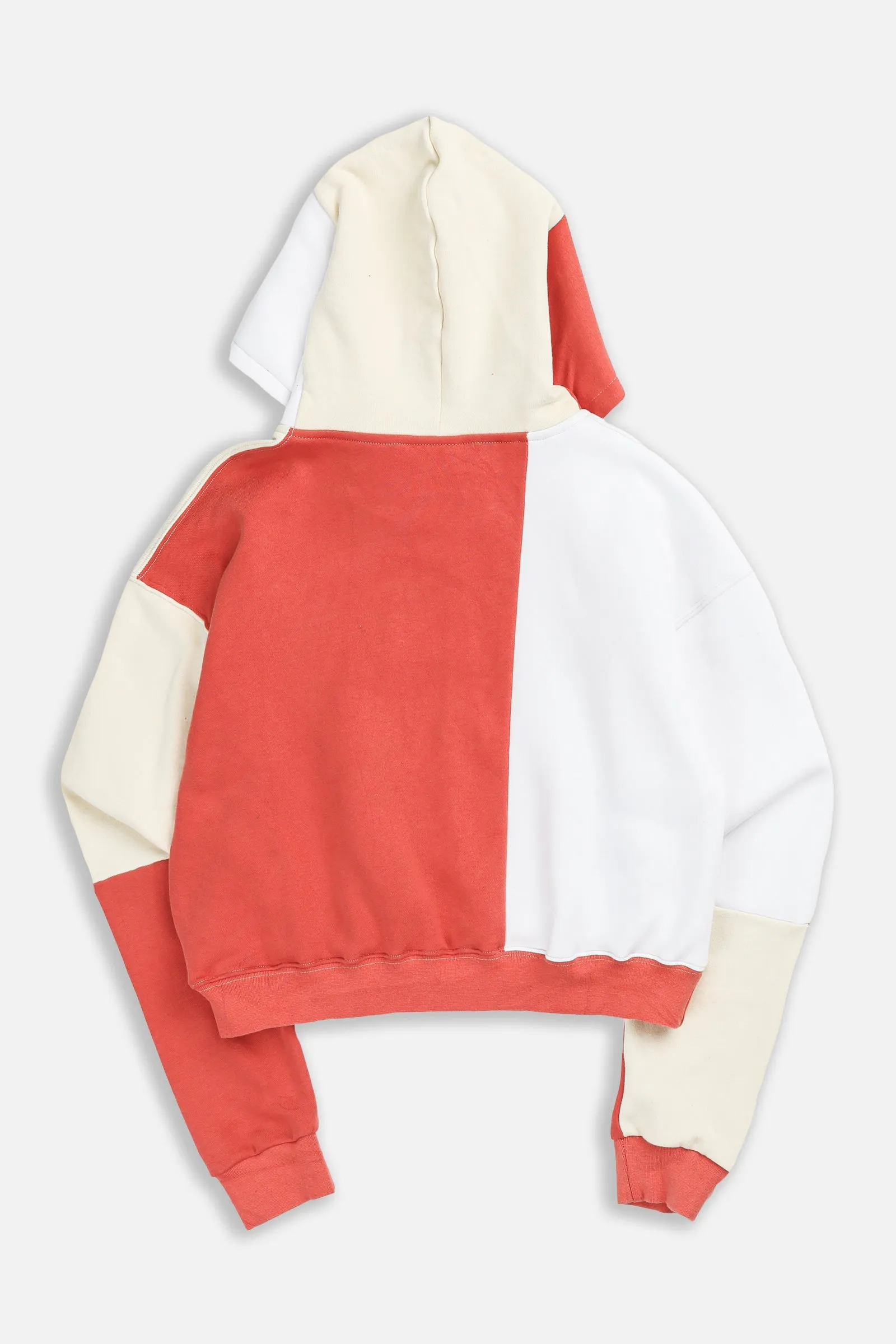 Rework Nike Crop Zip Hoodie - XS