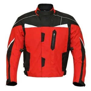 RIDERACT® Waterproof Motorcycle Jacket Evolve Textile Motorbike Jacket