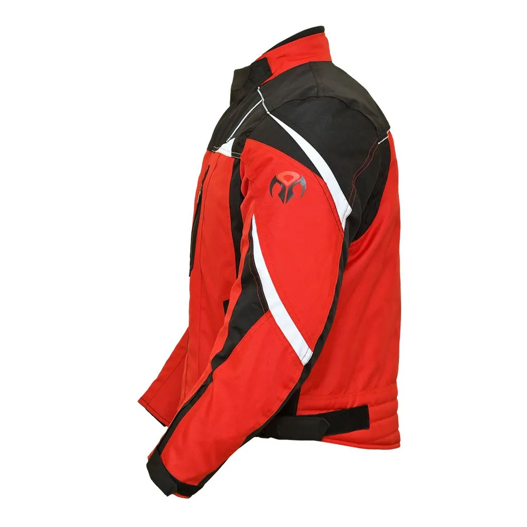 RIDERACT® Waterproof Motorcycle Jacket Evolve Textile Motorbike Jacket