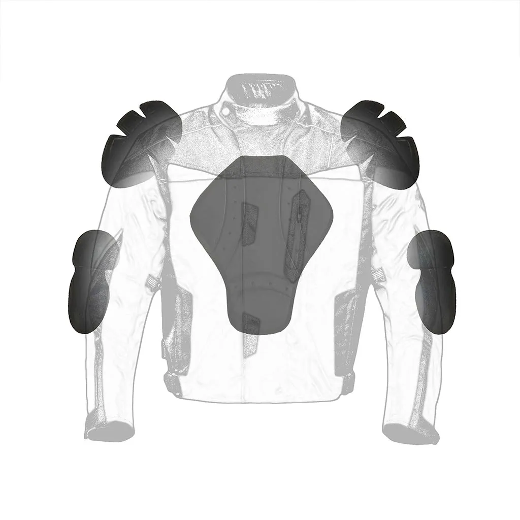 RIDERACT® Waterproof Motorcycle Jacket Evolve Textile Motorbike Jacket