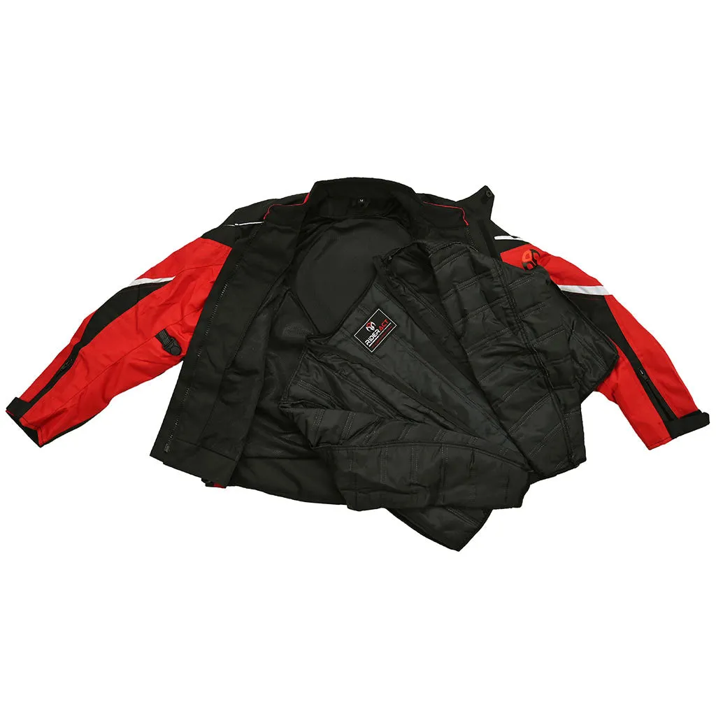 RIDERACT® Waterproof Motorcycle Jacket Evolve Textile Motorbike Jacket