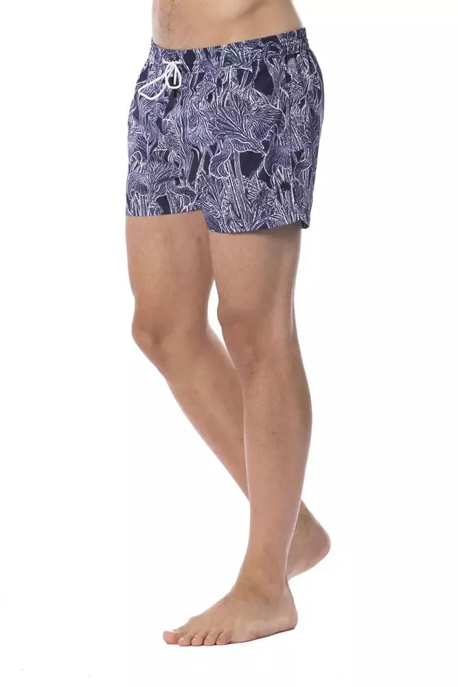 Roberto Cavalli Sport Chic  Printed Swimsuit for Men's Men