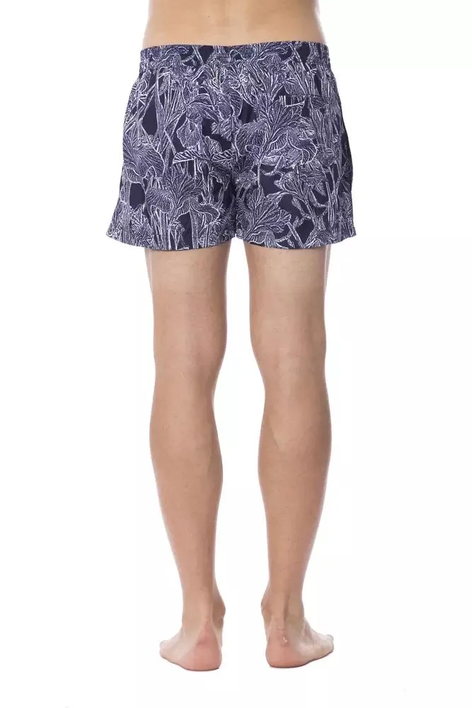Roberto Cavalli Sport Chic  Printed Swimsuit for Men's Men