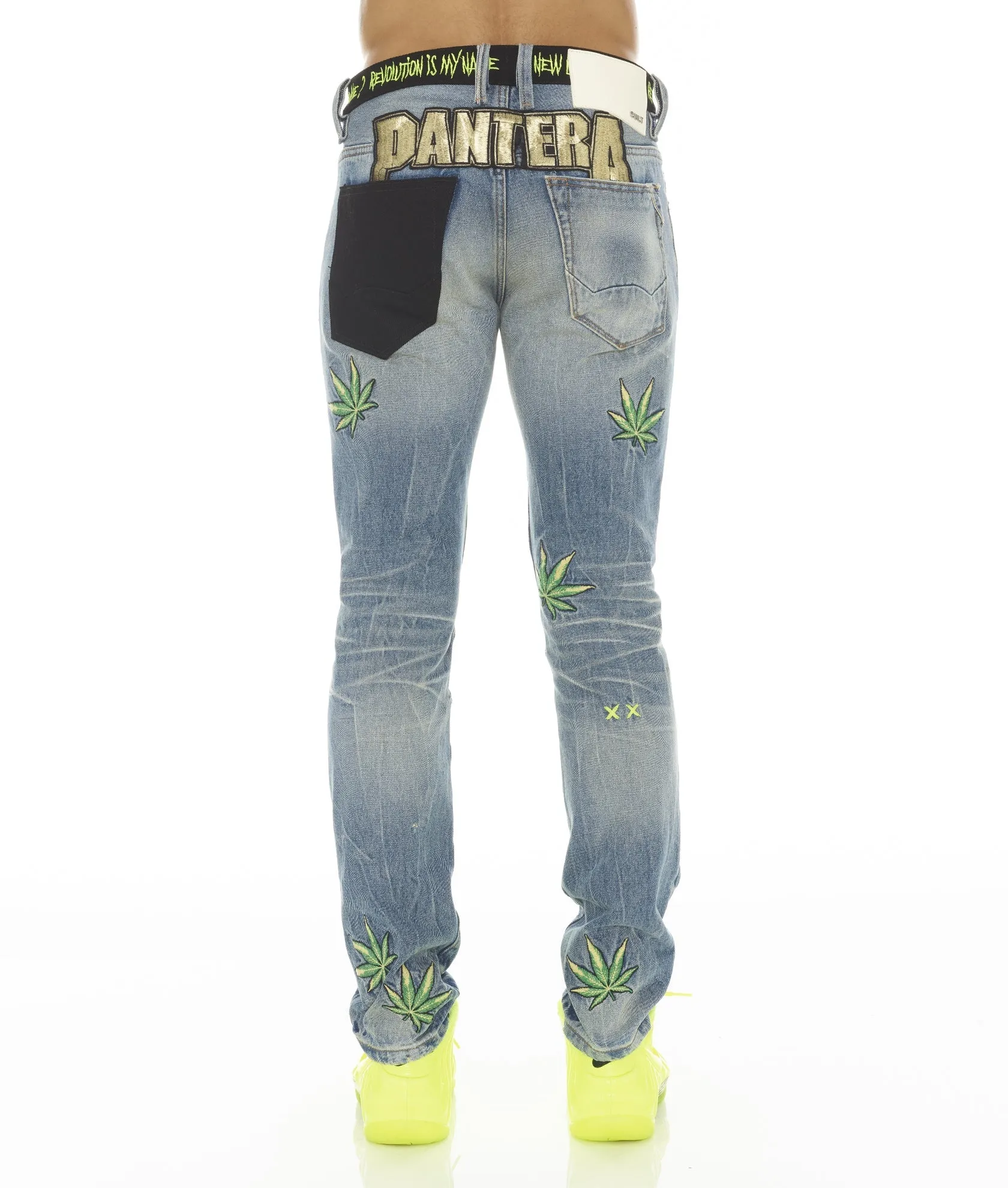 Rocker Slim Ridged Pantera In Pantera