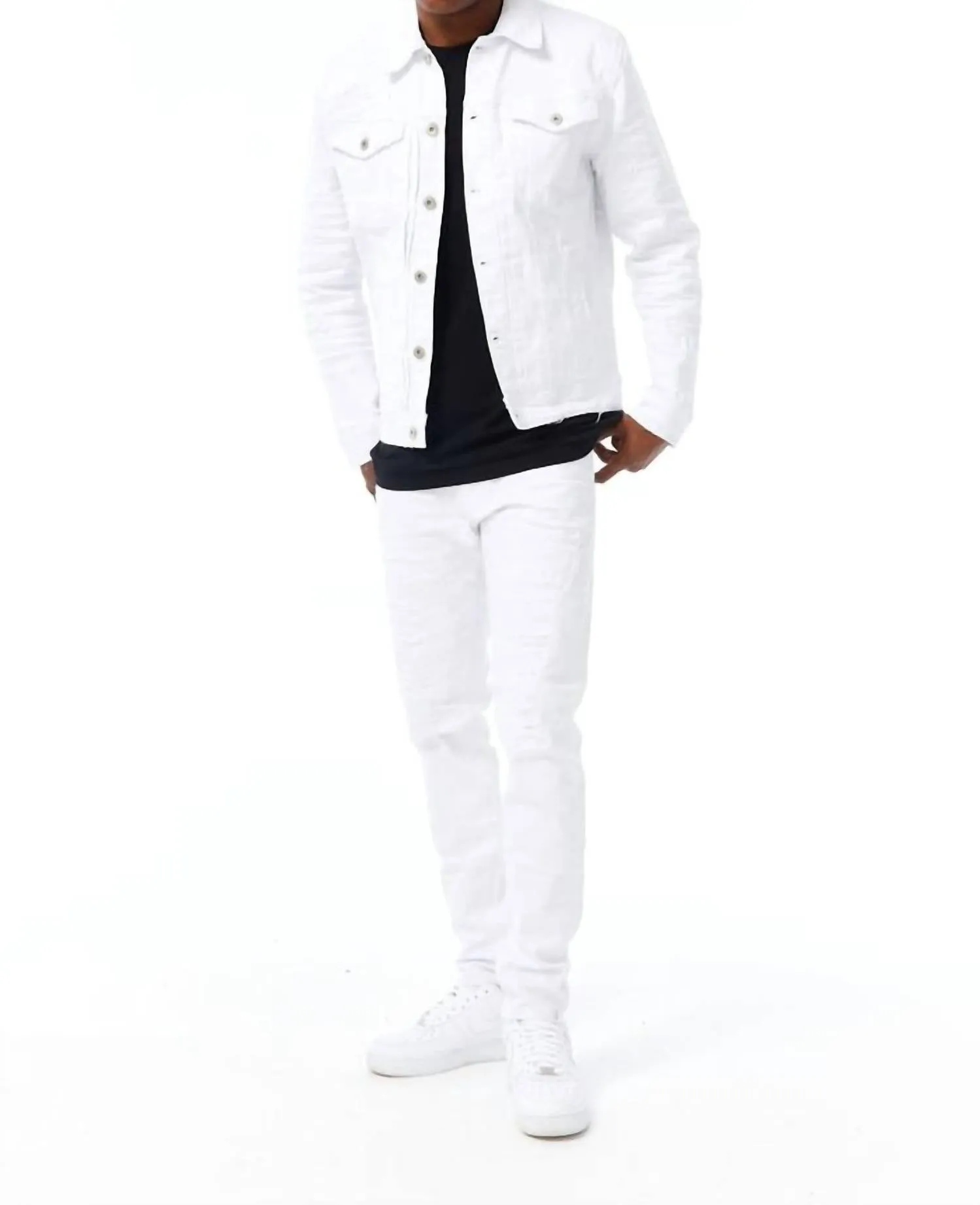 Ross Tribeca Twill Pants In White