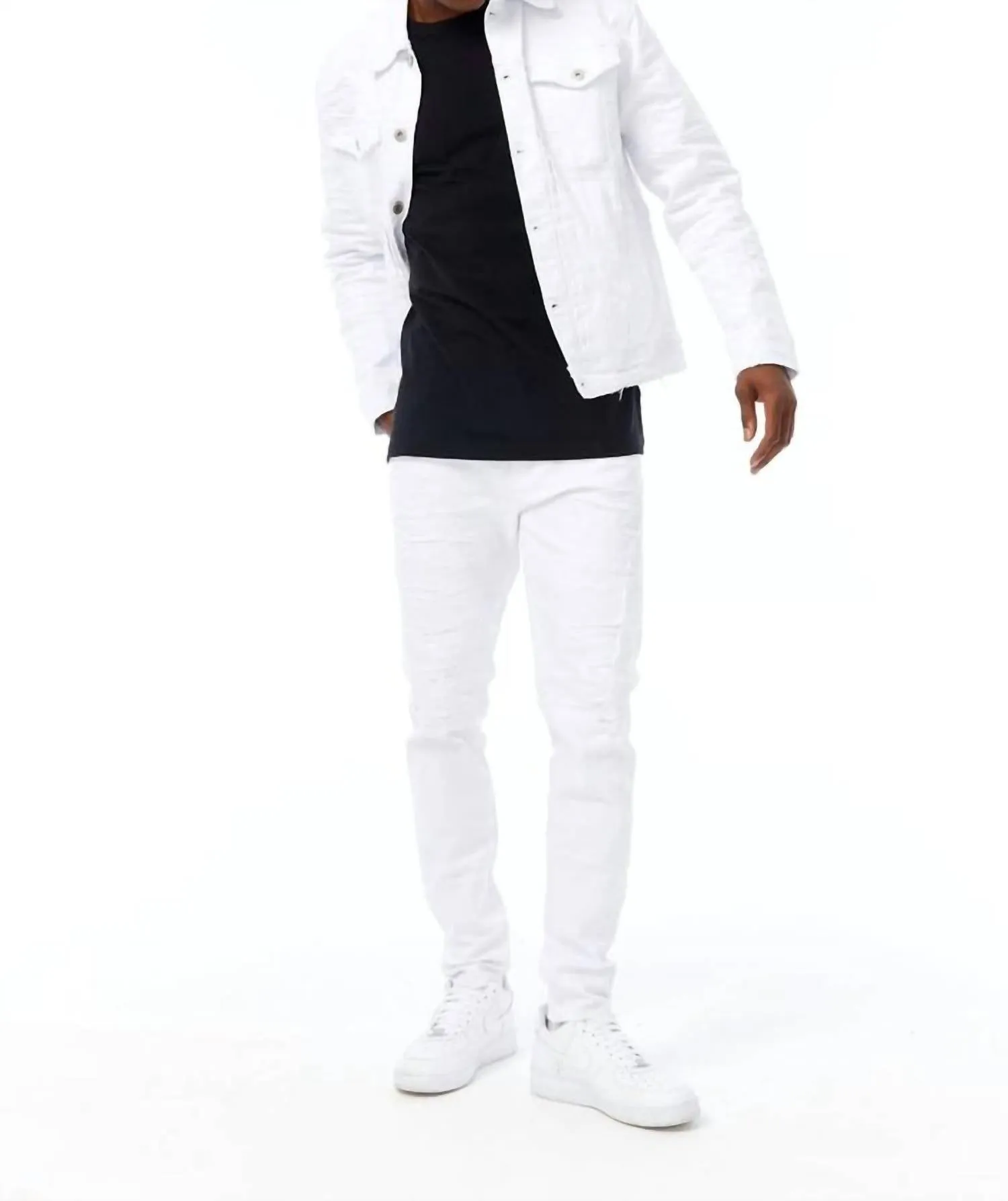 Ross Tribeca Twill Pants In White