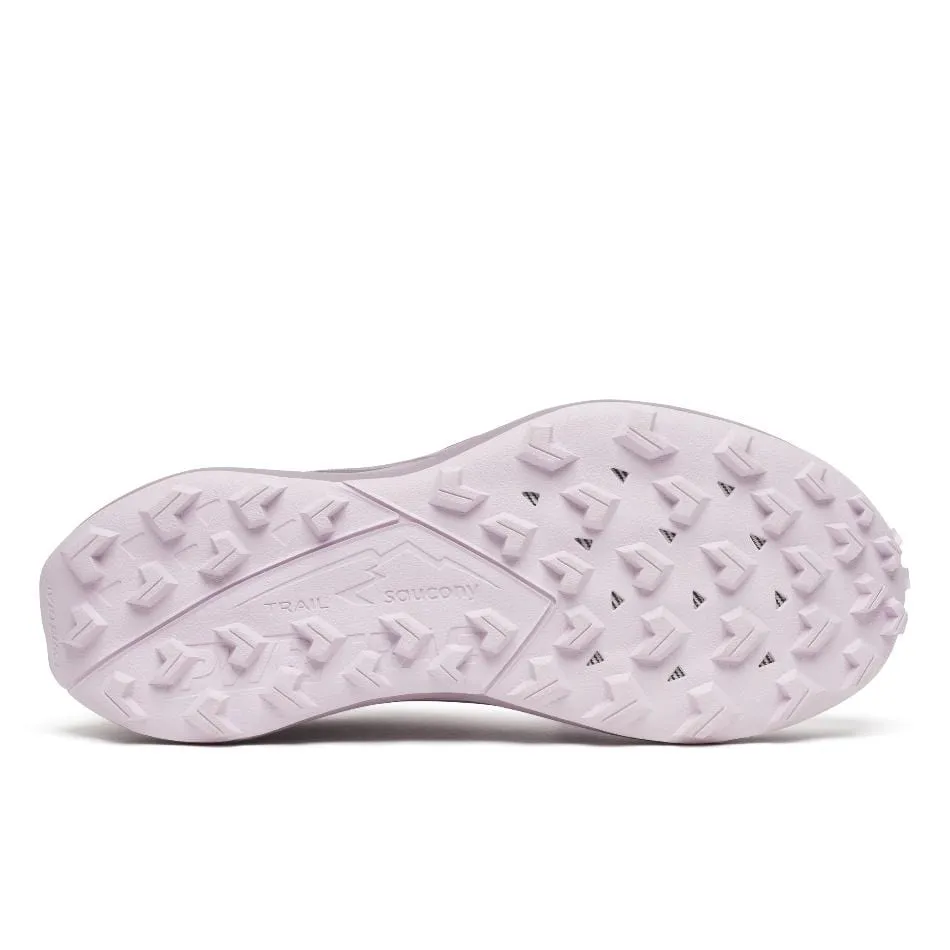 Saucony Women's Peregrine 15 Trail Running Shoes in Bloom/Quail SS25 Shoes_Saucony