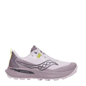 Saucony Women's Peregrine 15 Trail Running Shoes in Bloom/Quail SS25 Shoes_Saucony