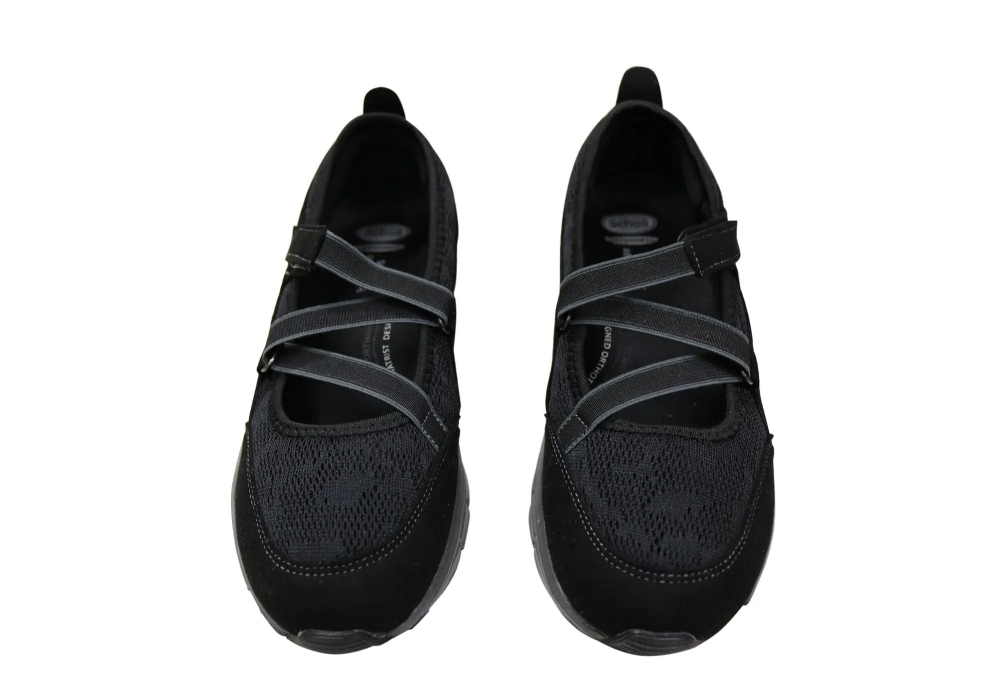Scholl Orthaheel Ursula Womens Supportive Comfortable Mary Jane Shoes Scholl Orthaheel Shoes