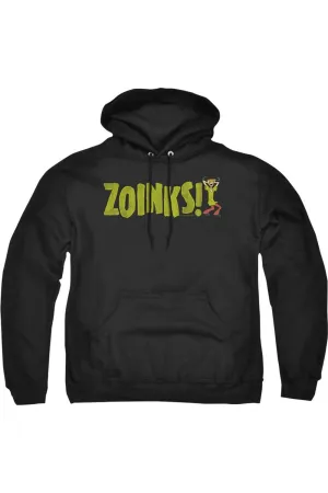 Scooby Doo Zoinks Adult Pull Over Hoodie / Hooded Sweatshirt