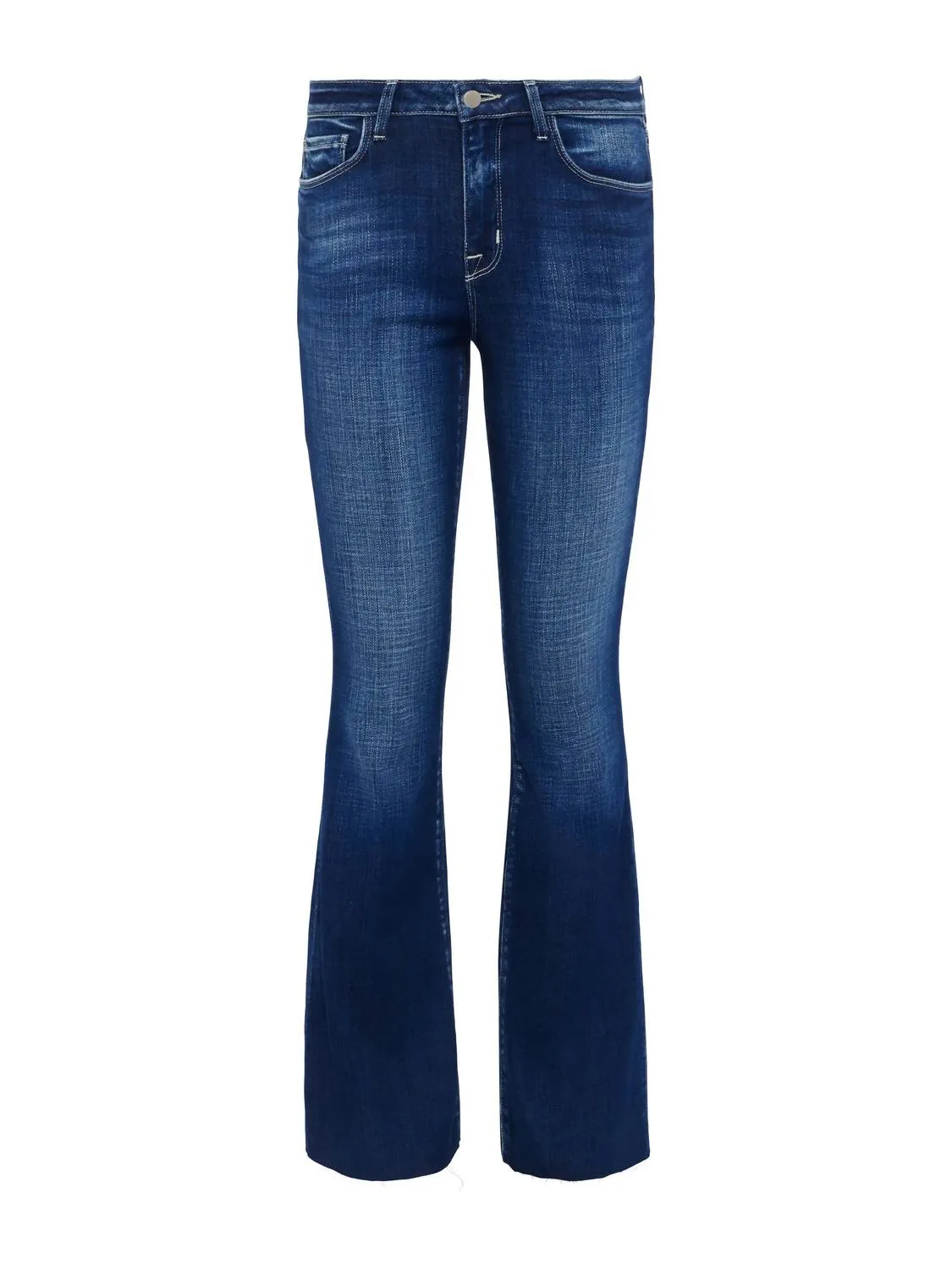 Sera Sneaker Flare Jeans In Beacon