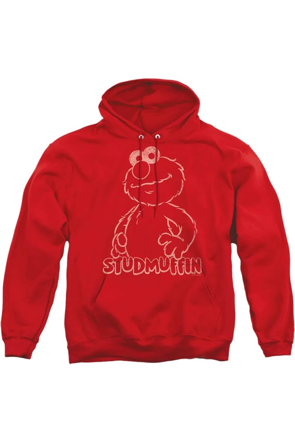 Sesame Street Studmuffin Adult Pull Over Hoodie