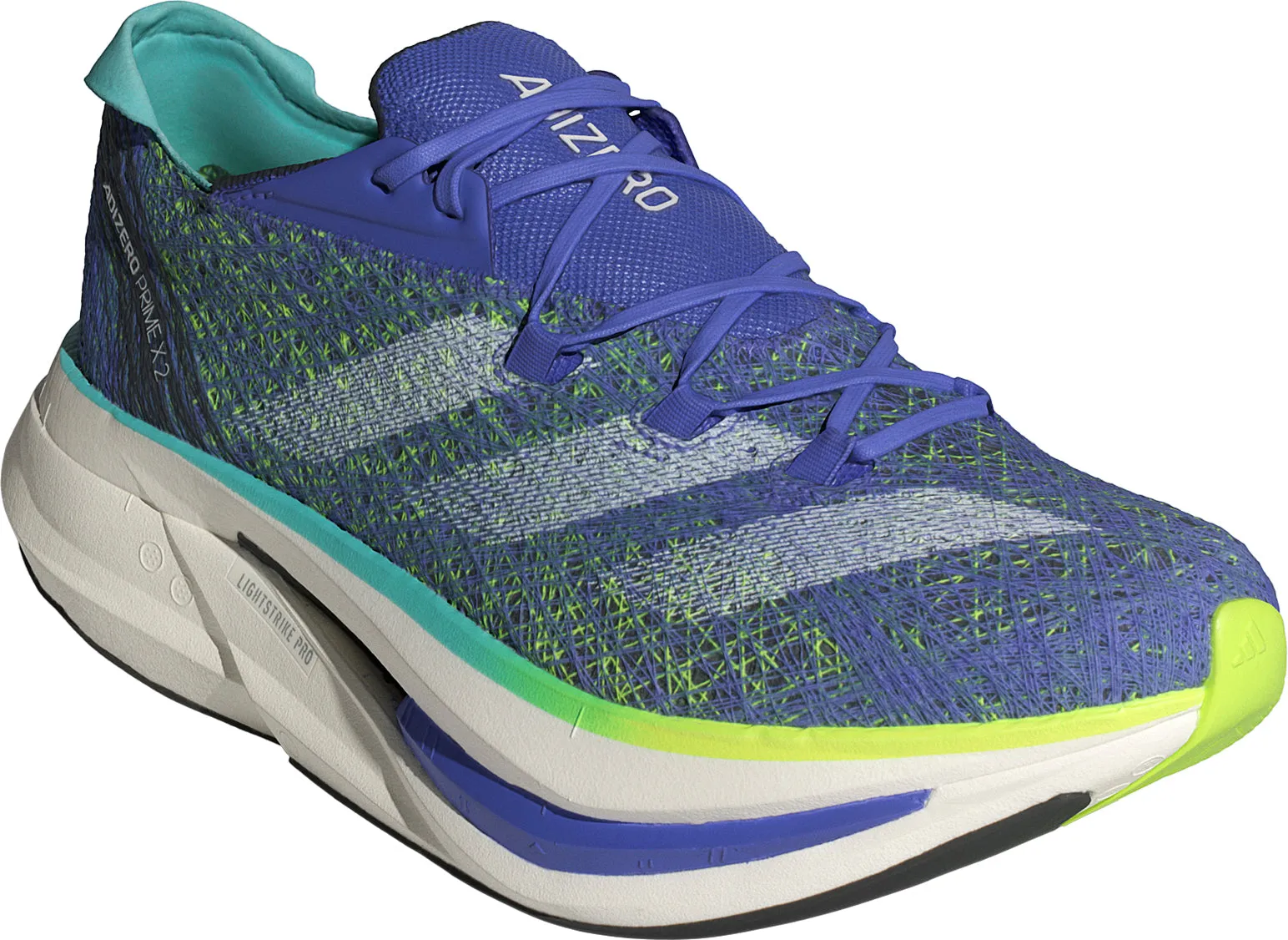 Shoes Adidas  Women adidas Adizero Prime X 2.0 Strung Running Shoes - Blue