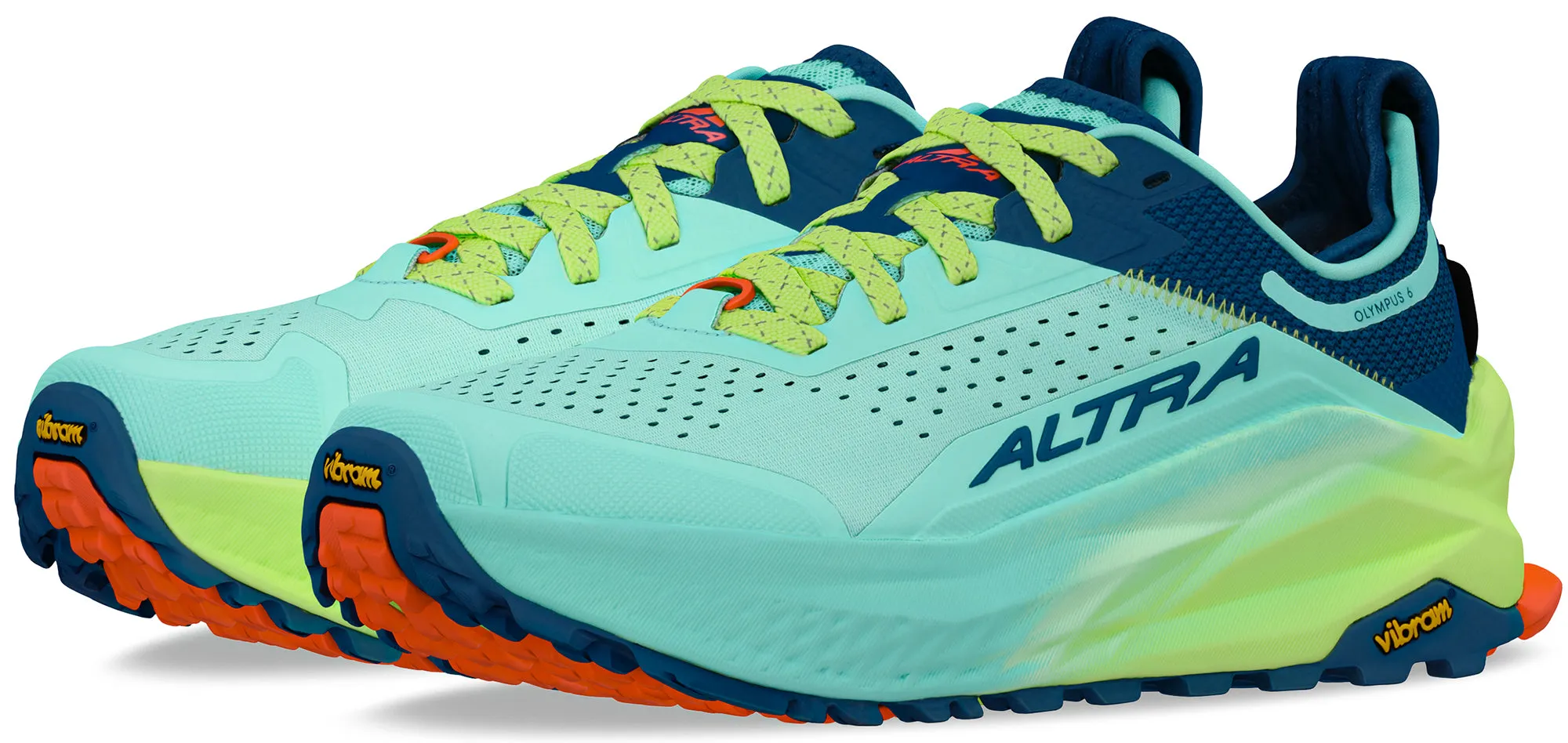 Shoes Altra  Women Altra Olympus 6 Womens Trail Running Shoes - Green
