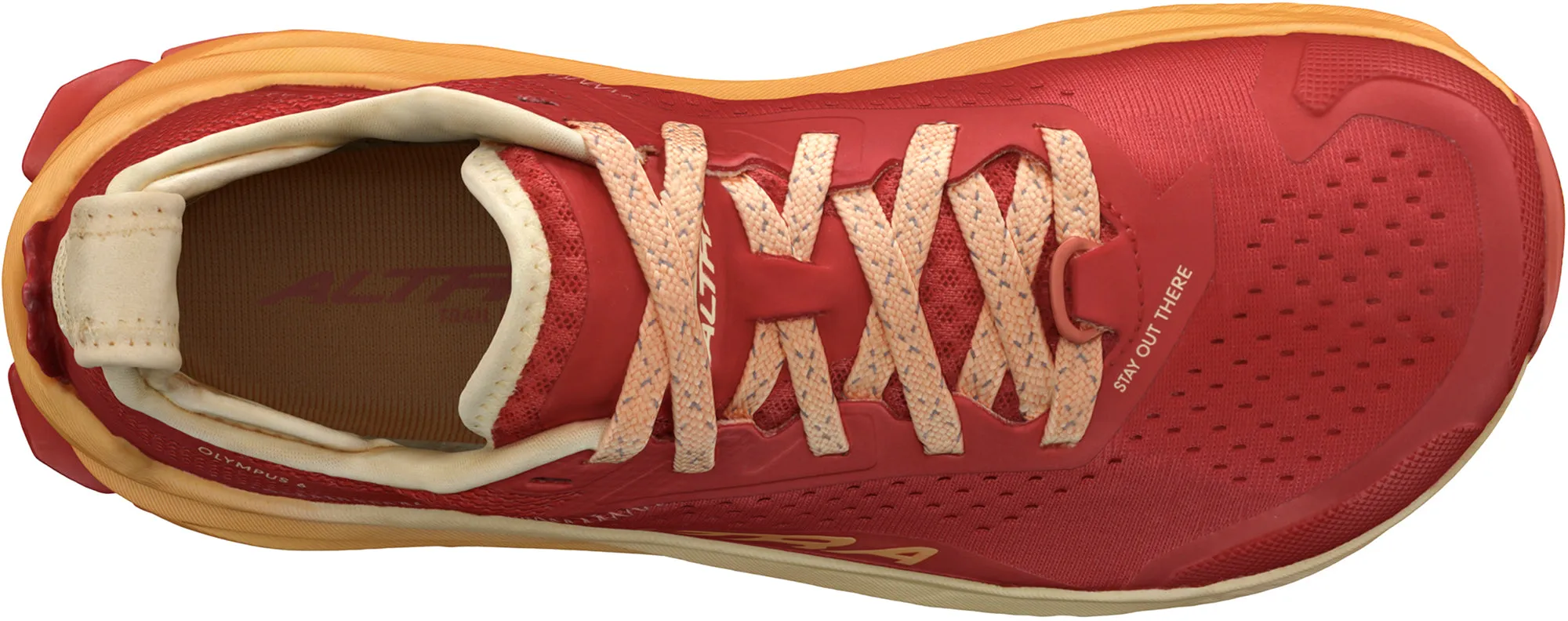 Shoes Altra  Women Altra Olympus 6 Womens Trail Running Shoes - Red