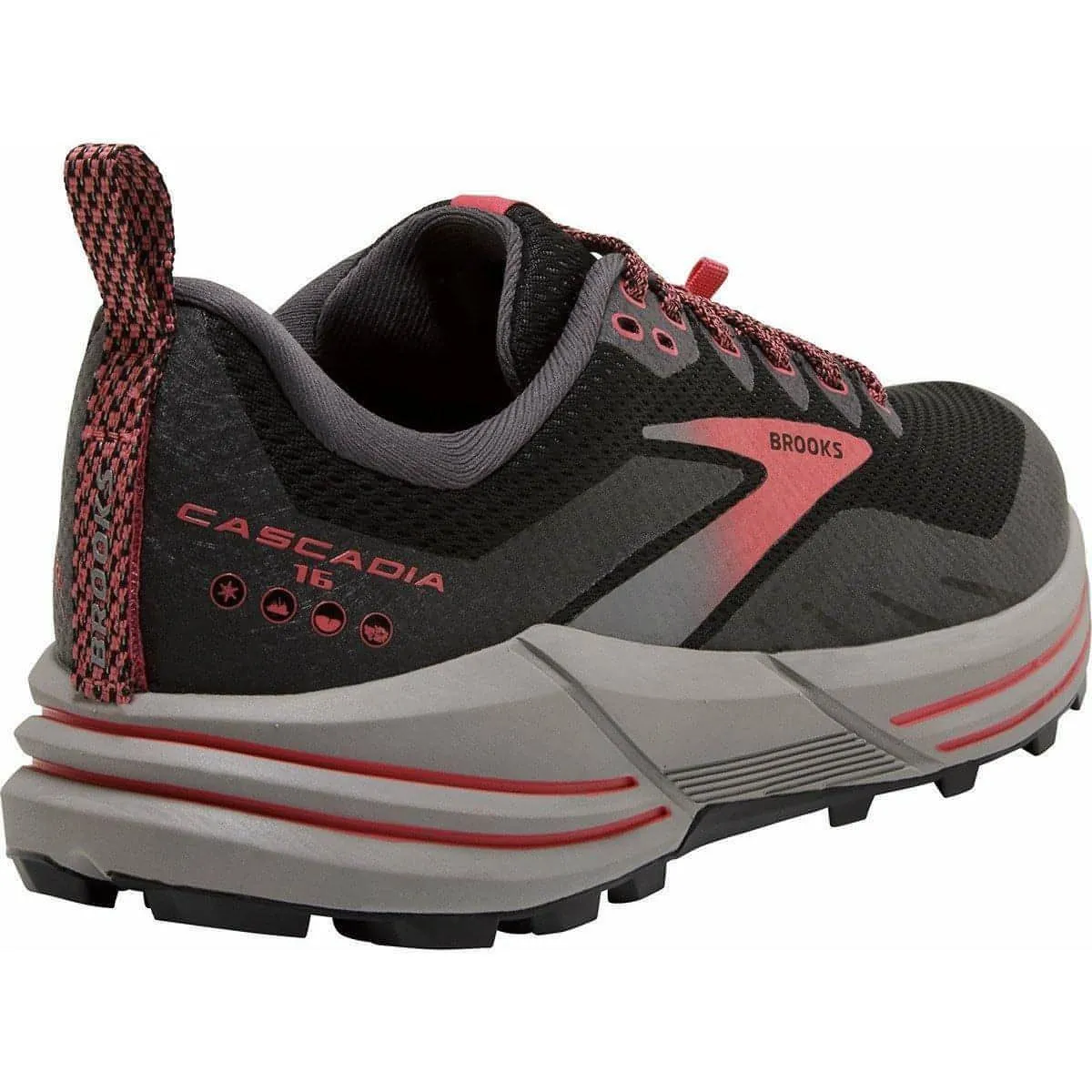Shoes Brooks Brooks Cascadia 16 GORE-TEX Womens Trail Running Shoes - Black