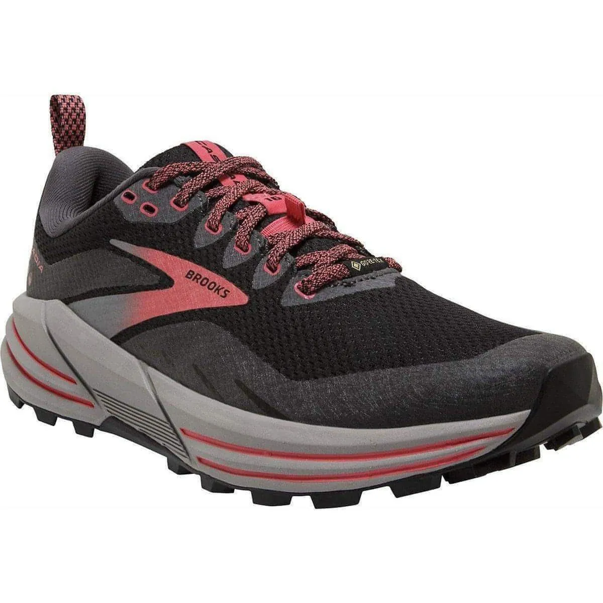 Shoes Brooks Brooks Cascadia 16 GORE-TEX Womens Trail Running Shoes - Black