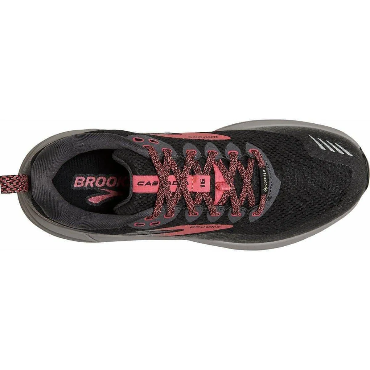 Shoes Brooks Brooks Cascadia 16 GORE-TEX Womens Trail Running Shoes - Black