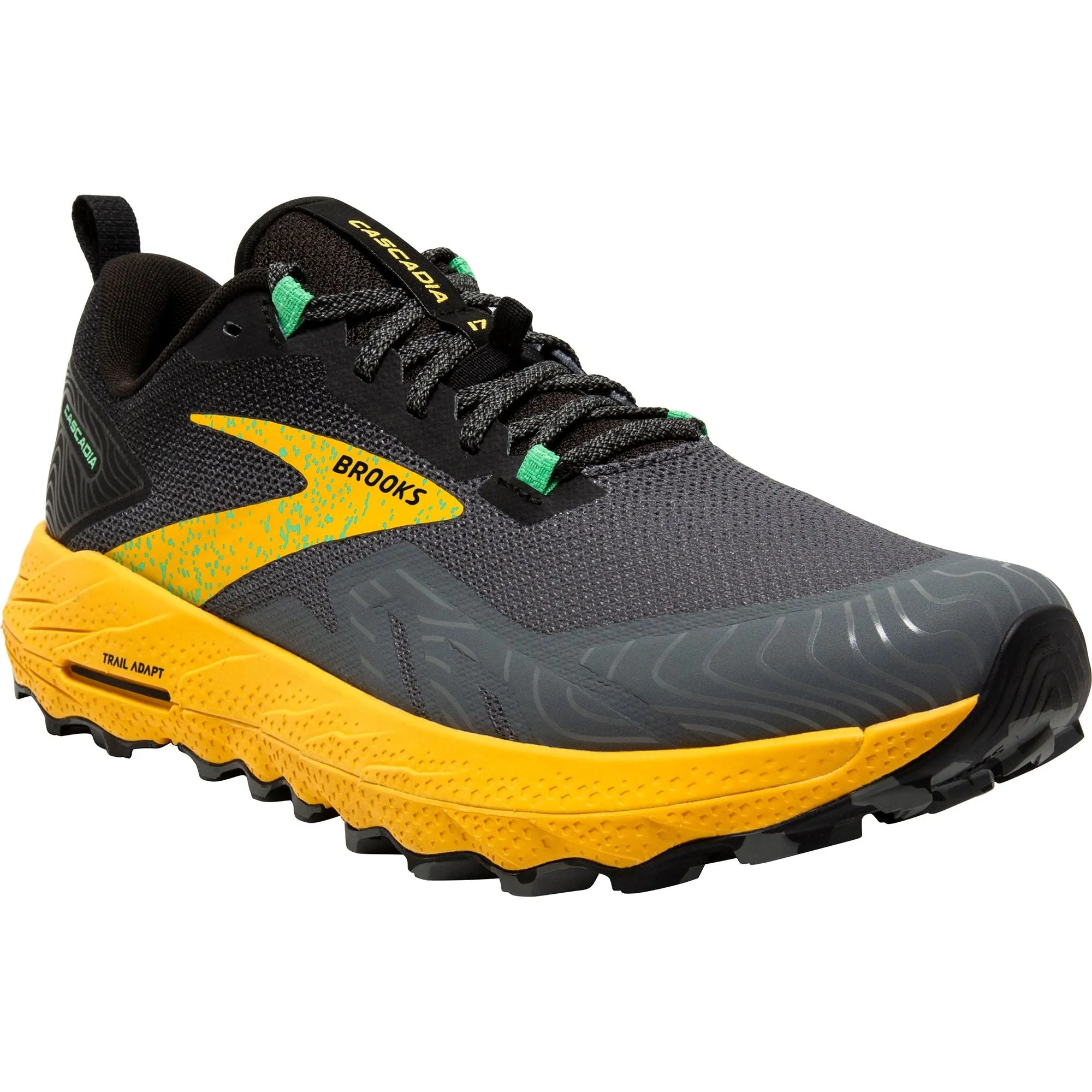 Shoes Brooks Brooks Cascadia 17 Mens Trail Running Shoes - Grey