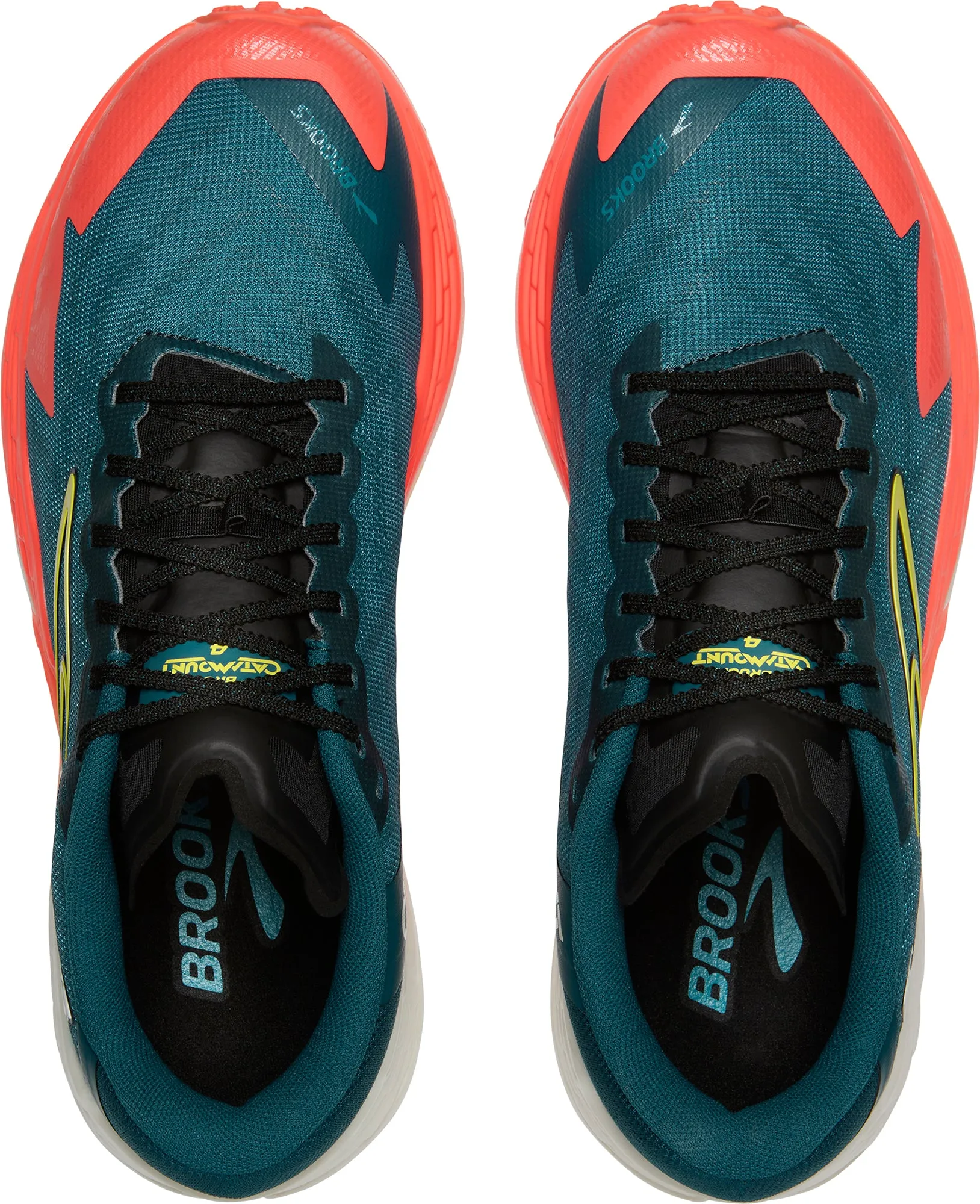 Shoes Brooks Brooks Catamount 4 Mens Trail Running Shoes - Blue