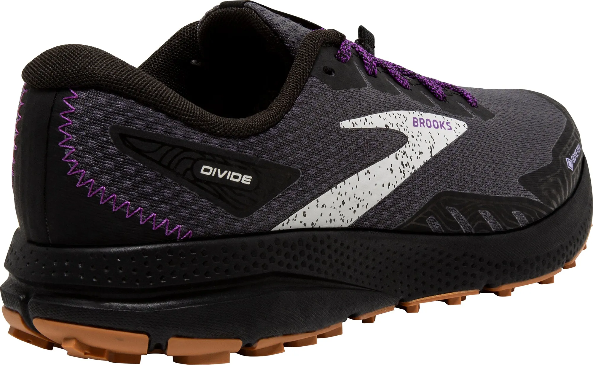 Shoes Brooks Brooks Divide 4 GORE-TEX Womens Trail Running Shoes - Black