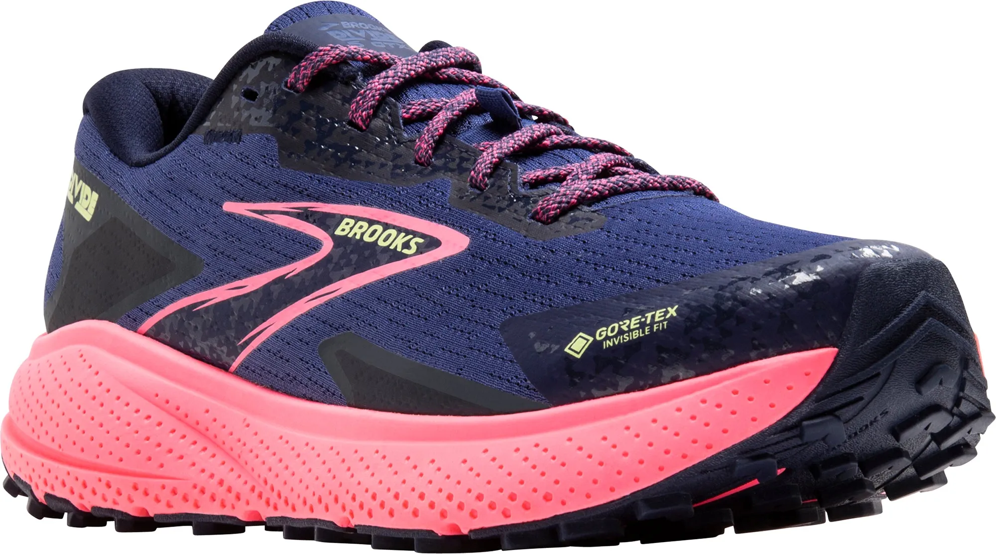 Shoes Brooks Brooks Divide 5 GORE-TEX Womens Trail Running Shoes - Blue