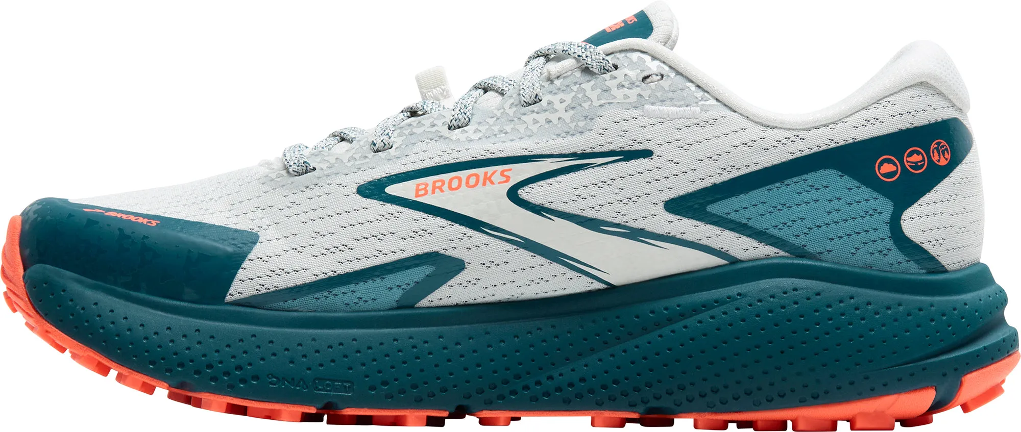 Shoes Brooks Brooks Divide 5 Womens Trail Running Shoes - Blue