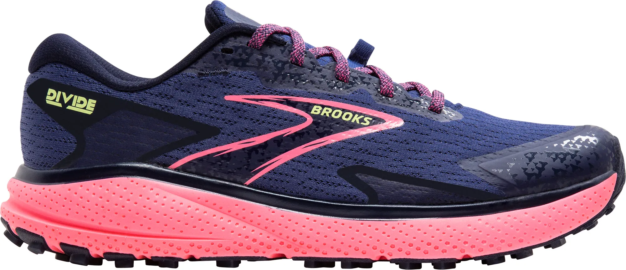 Shoes Brooks Brooks Divide 5 Womens Trail Running Shoes - Blue