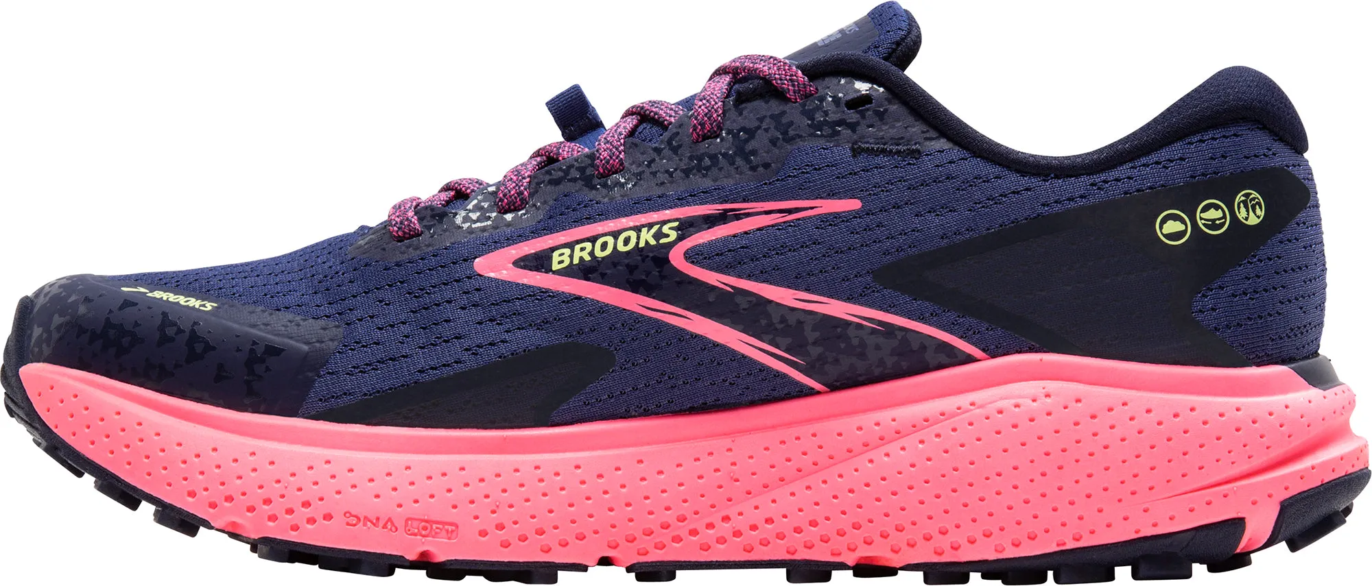 Shoes Brooks Brooks Divide 5 Womens Trail Running Shoes - Blue