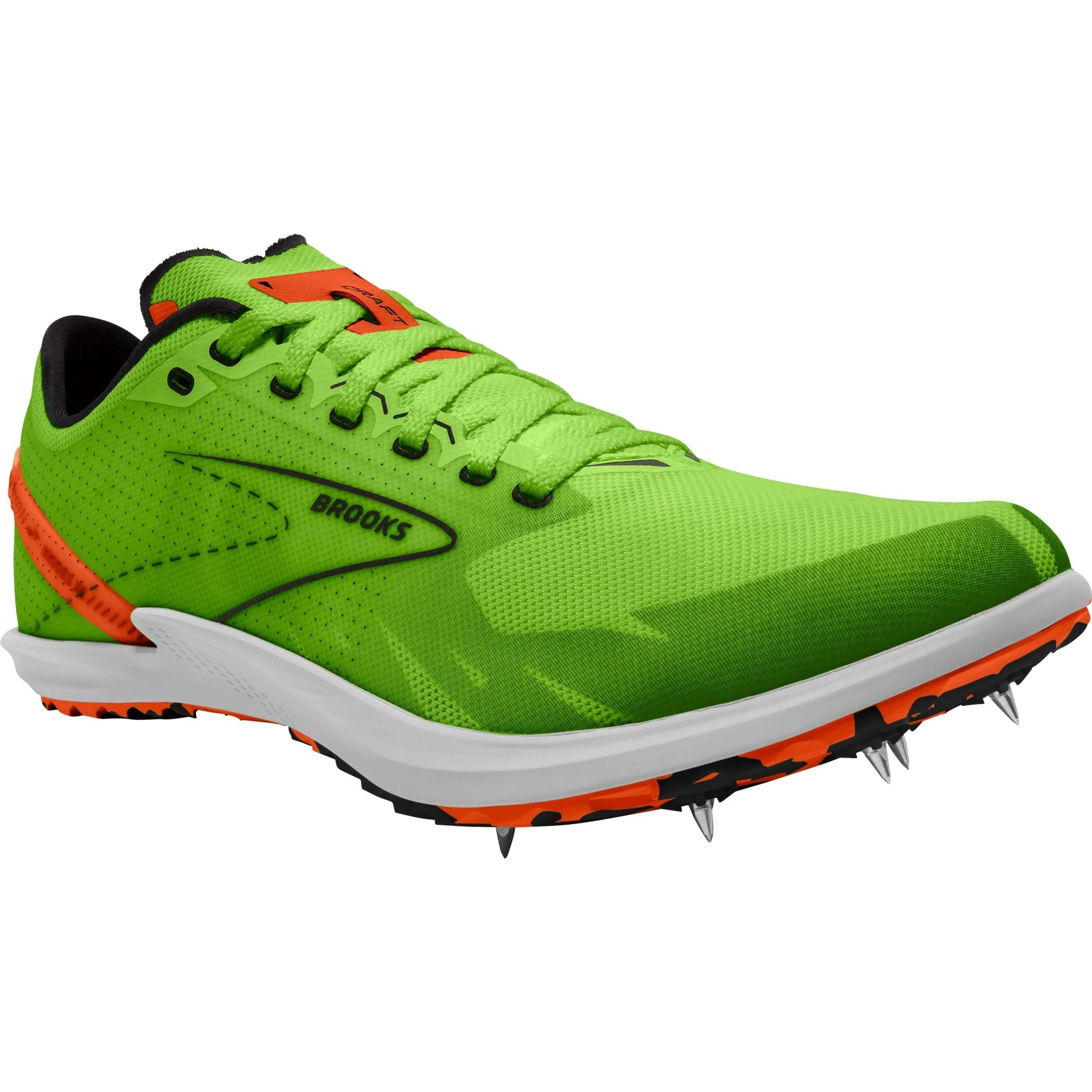 Shoes Brooks Brooks Draft XC Cross Country Spikes - Green