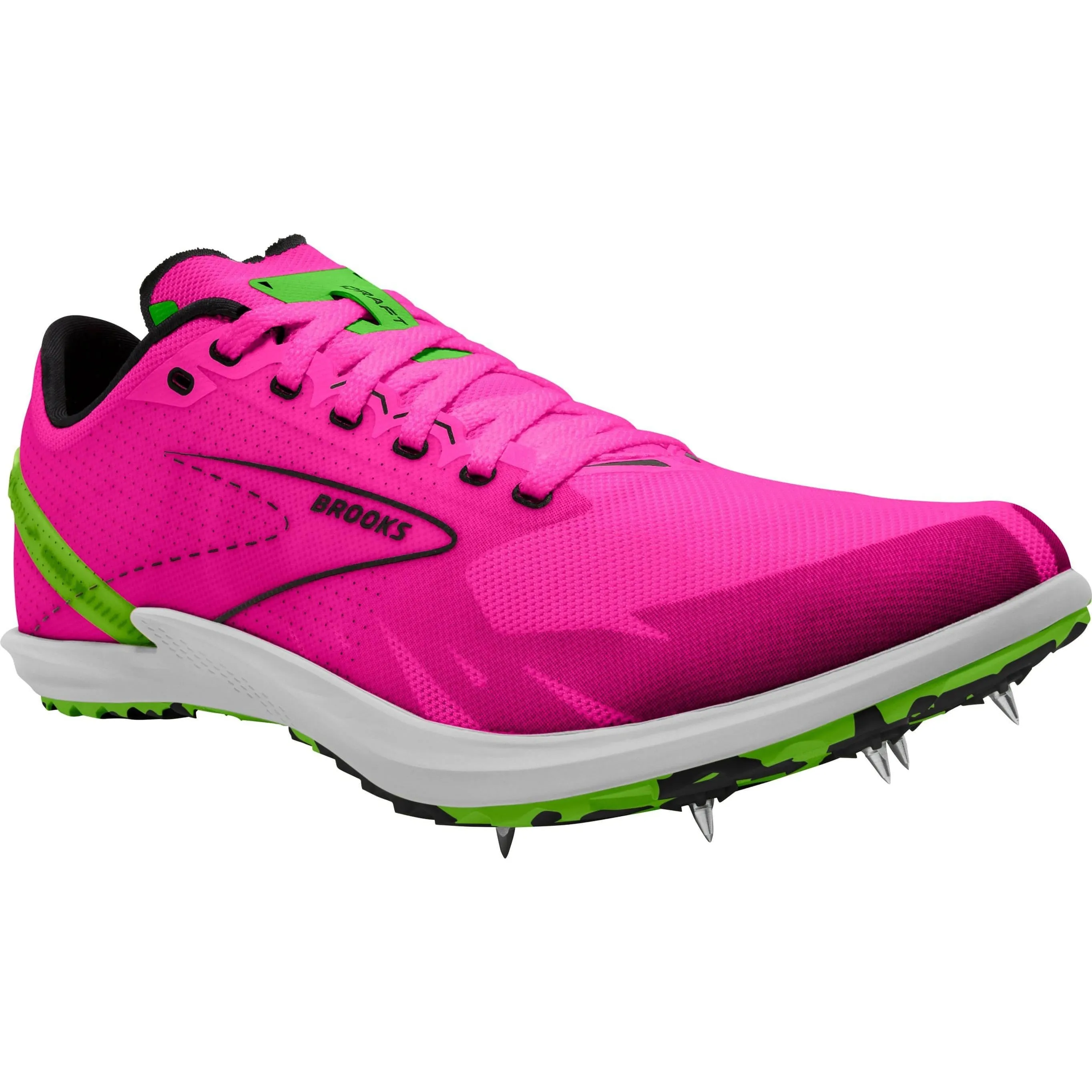 Shoes Brooks Brooks Draft XC Womens Cross Country Spikes - Pink