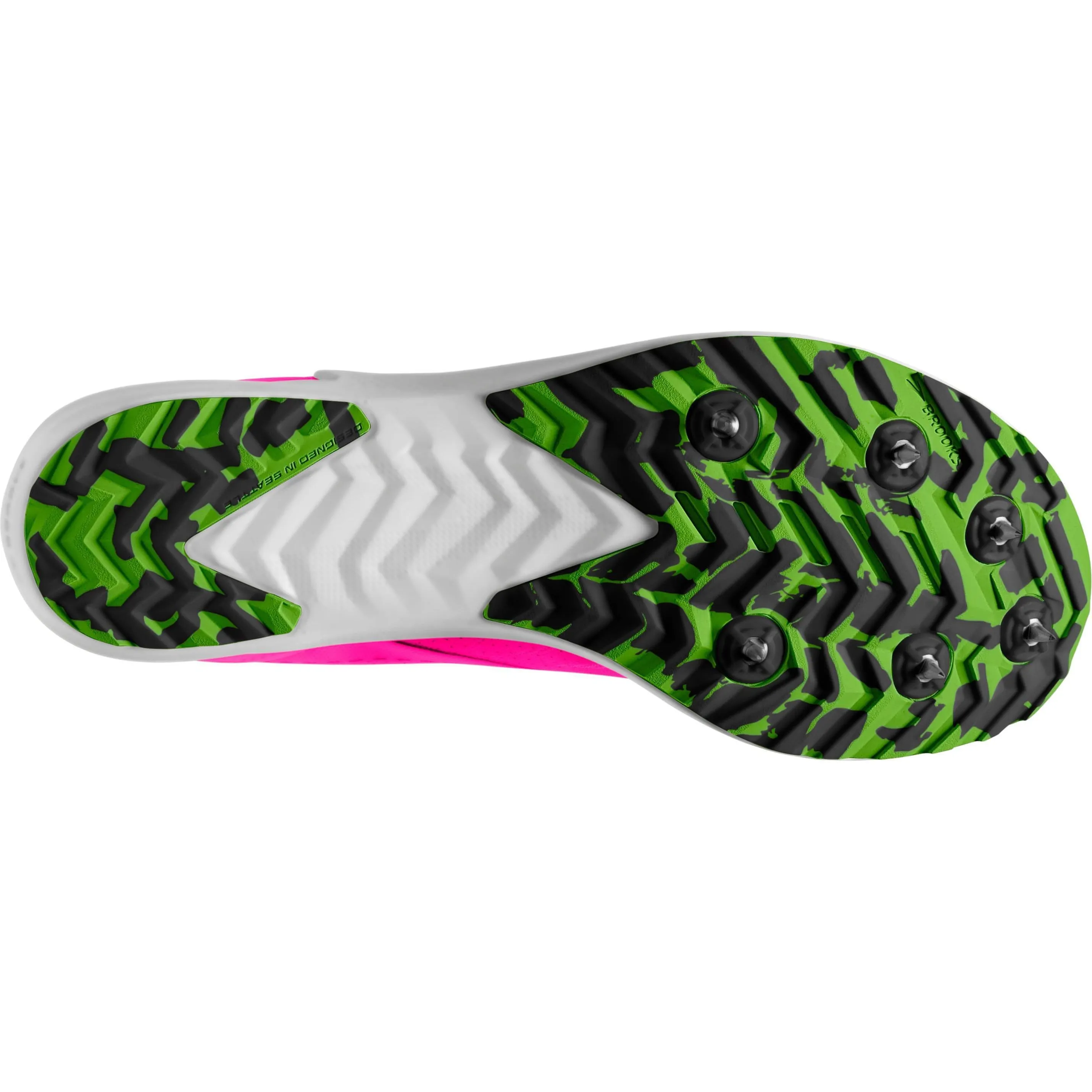 Shoes Brooks Brooks Draft XC Womens Cross Country Spikes - Pink