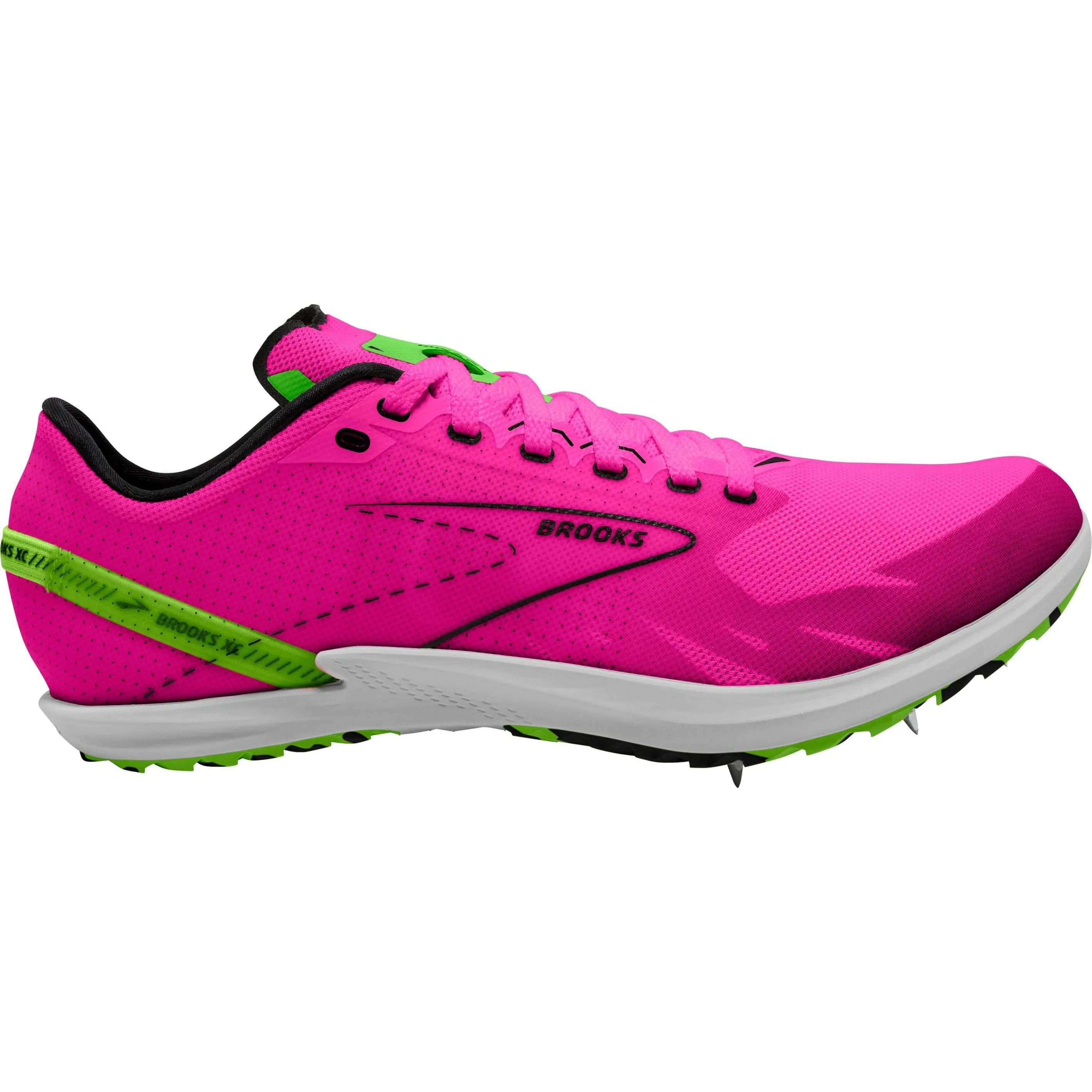 Shoes Brooks Brooks Draft XC Womens Cross Country Spikes - Pink