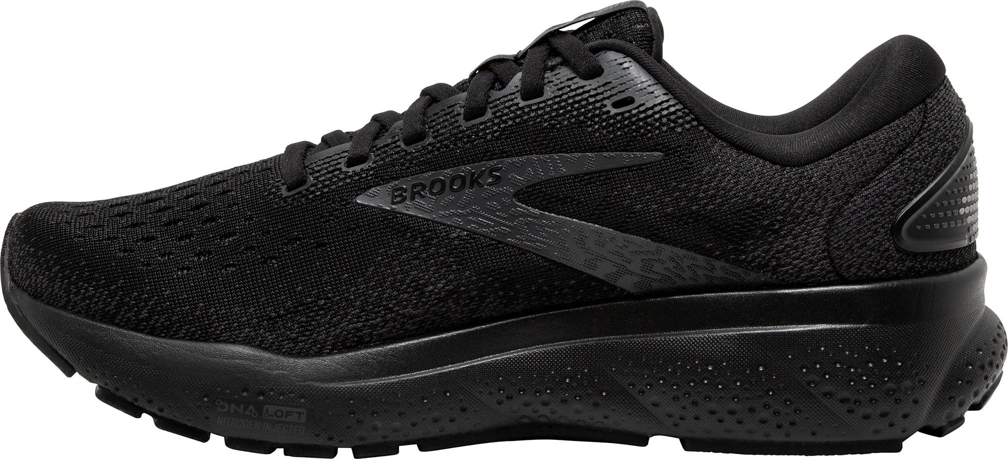 Shoes Brooks Brooks Ghost 16 WIDE FIT Womens Running Shoes - Black
