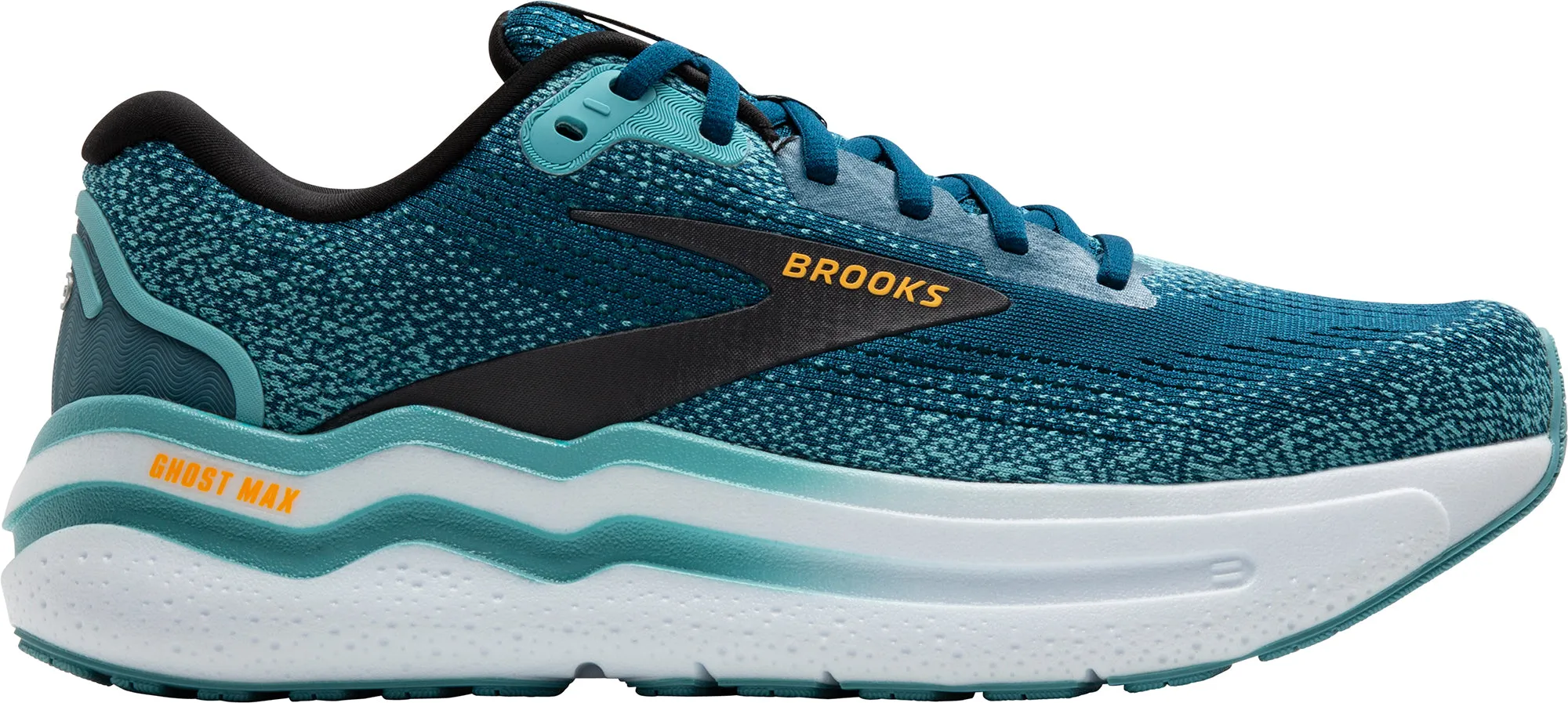 Shoes Brooks Brooks Ghost Max 2 WIDE FIT Mens Running Shoes - Blue