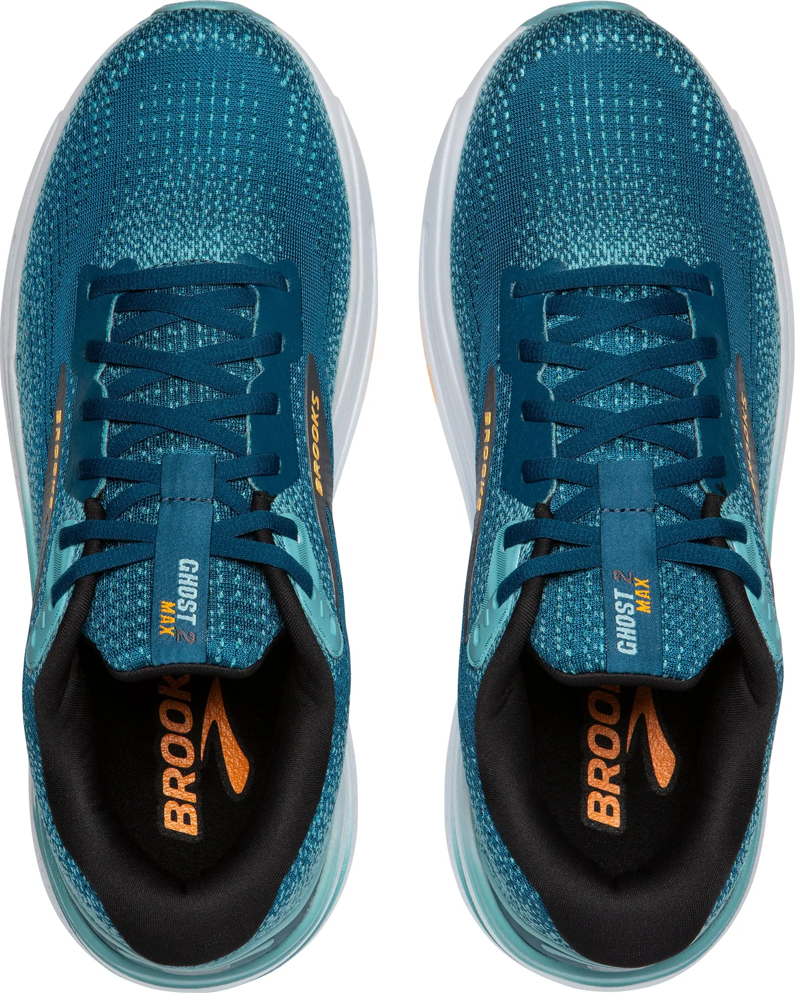 Shoes Brooks Brooks Ghost Max 2 WIDE FIT Mens Running Shoes - Blue