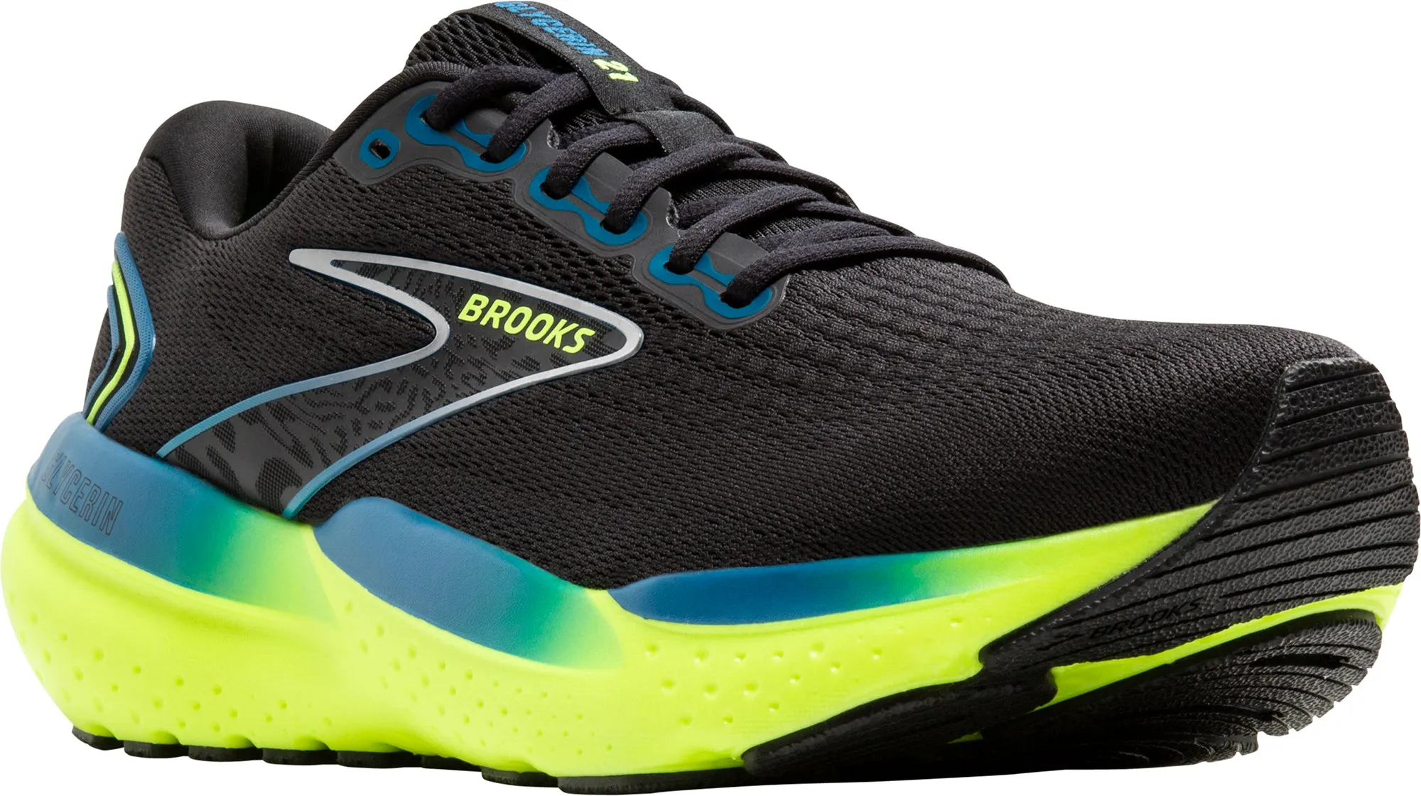 Shoes Brooks Brooks Glycerin 21 Mens Running Shoes - Black
