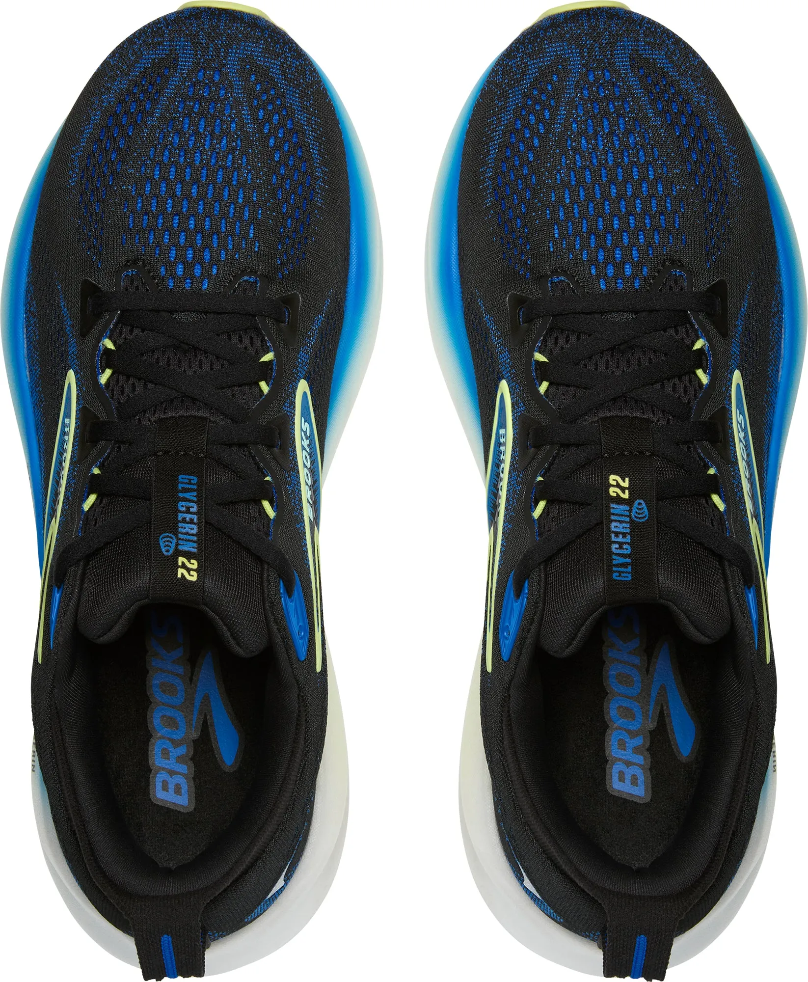 Shoes Brooks Brooks Glycerin 22 WIDE FIT Mens Running Shoes - Black
