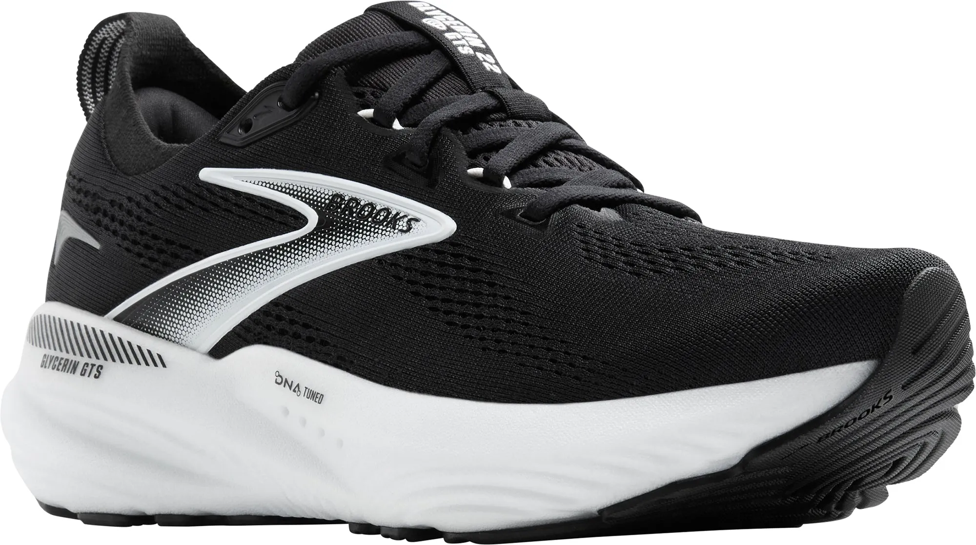Shoes Brooks Brooks Glycerin GTS 22 Womens Running Shoes - Black