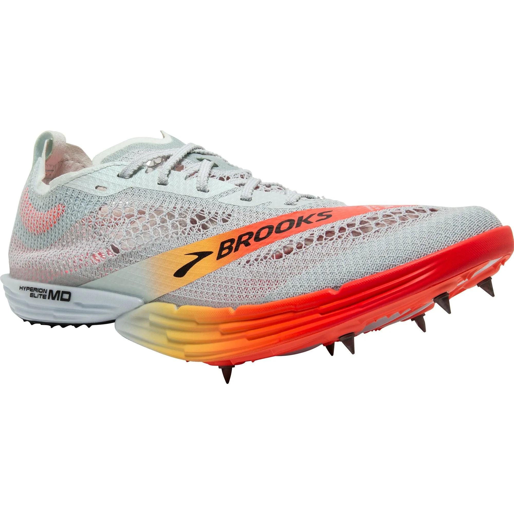 Shoes Brooks Brooks Hyperion Elite MD Running Spikes - Grey