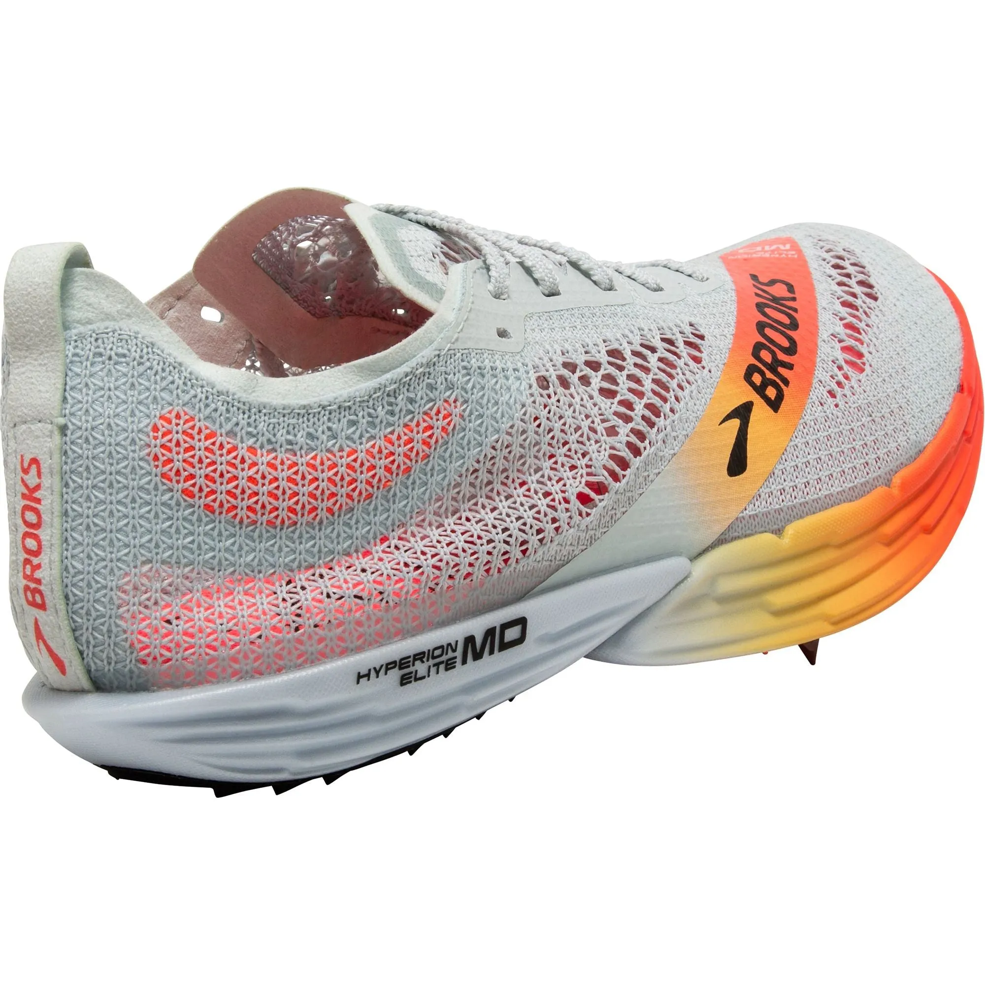 Shoes Brooks Brooks Hyperion Elite MD Running Spikes - Grey