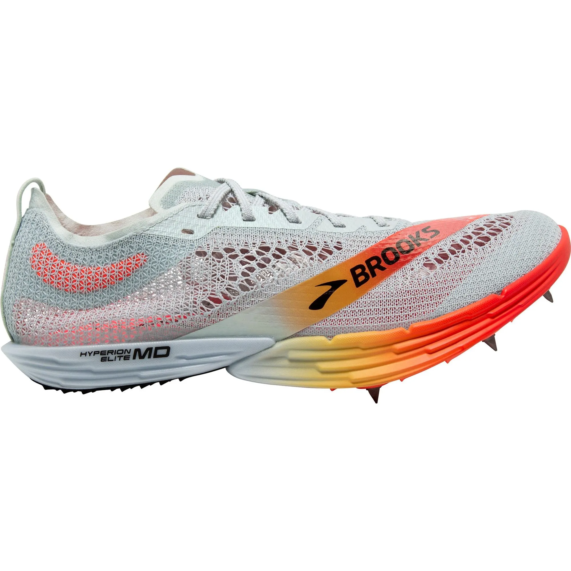 Shoes Brooks Brooks Hyperion Elite MD Running Spikes - Grey
