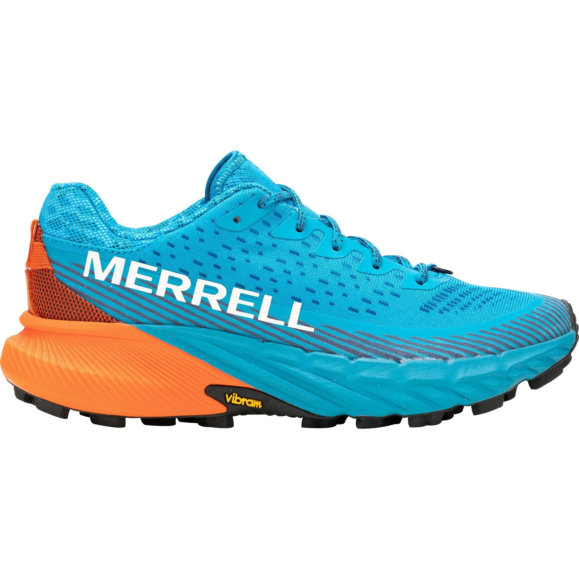 Shoes Merrell Merrell Agility Peak 5 Womens Trail Running Shoes - Blue