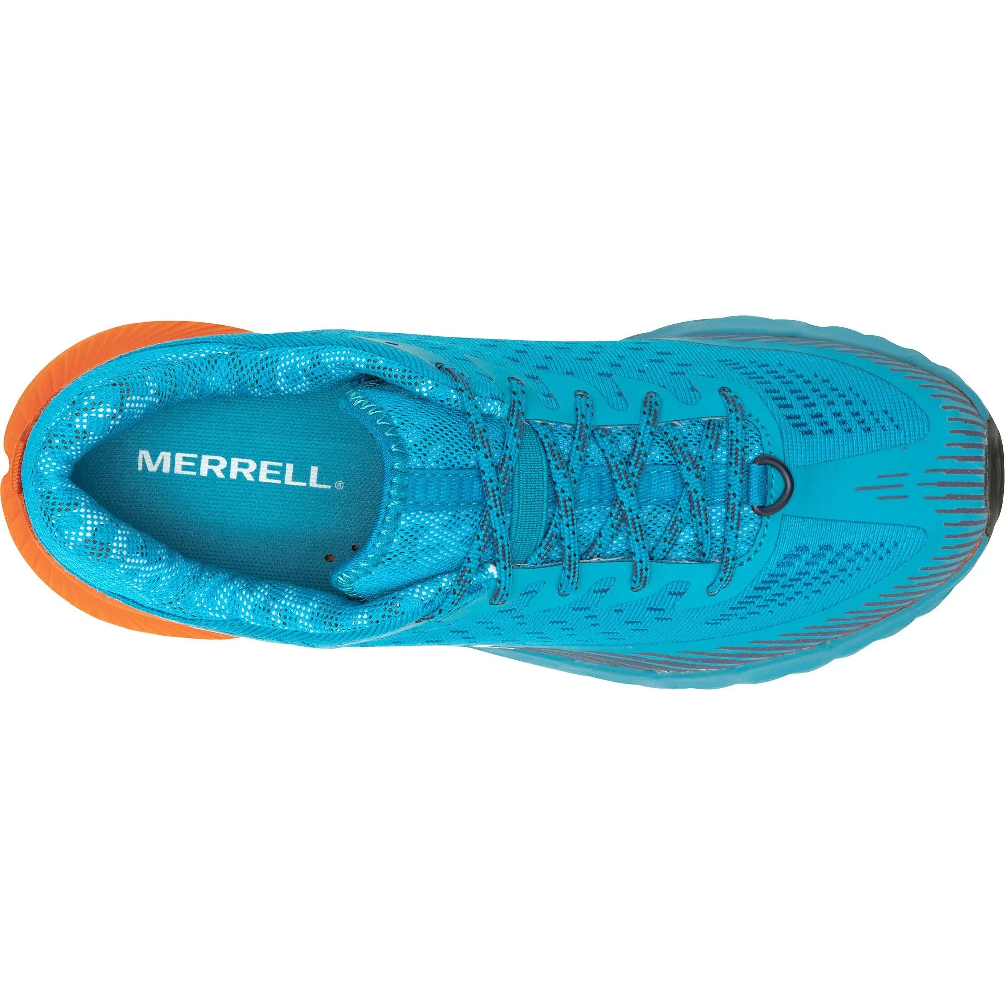Shoes Merrell Merrell Agility Peak 5 Womens Trail Running Shoes - Blue