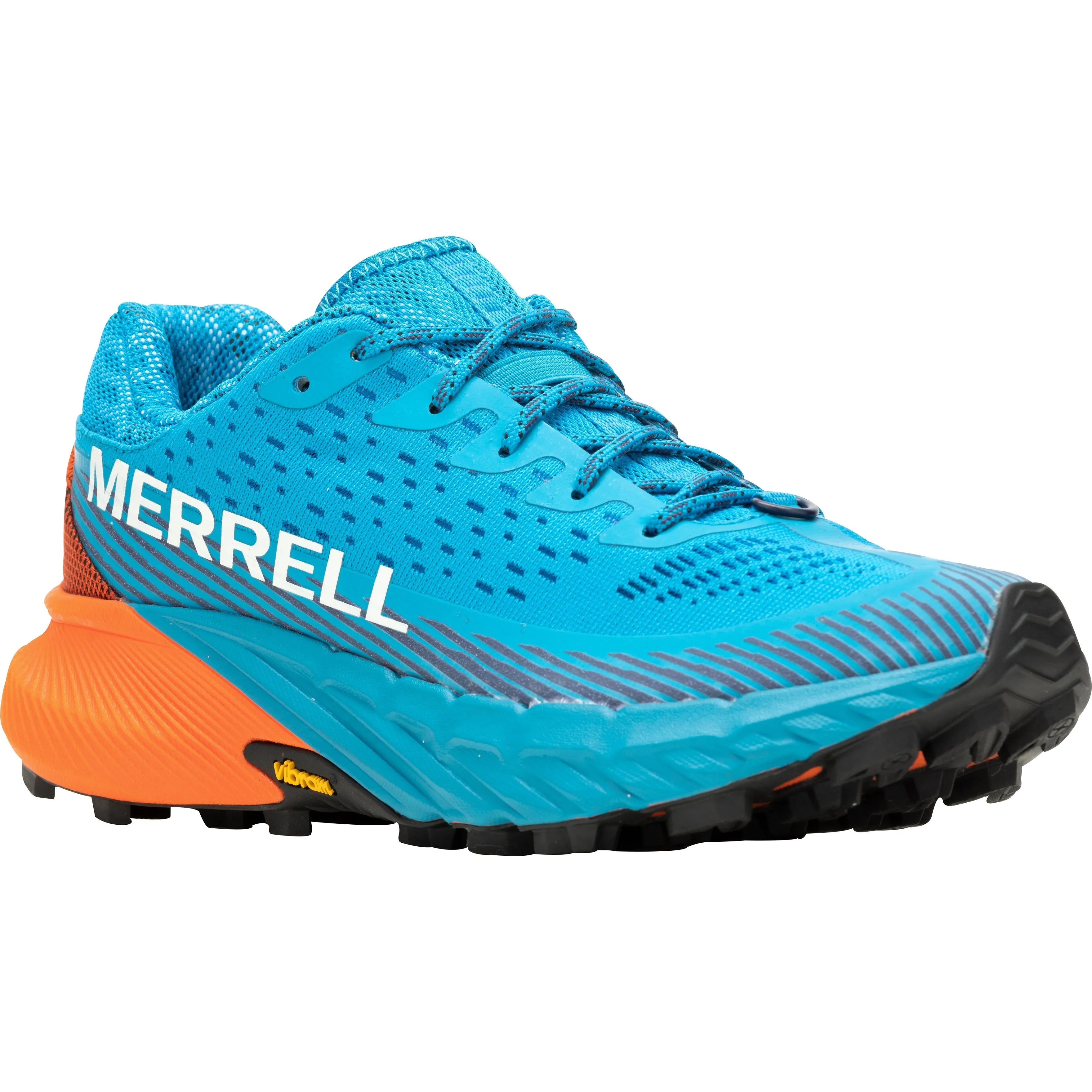 Shoes Merrell Merrell Agility Peak 5 Womens Trail Running Shoes - Blue