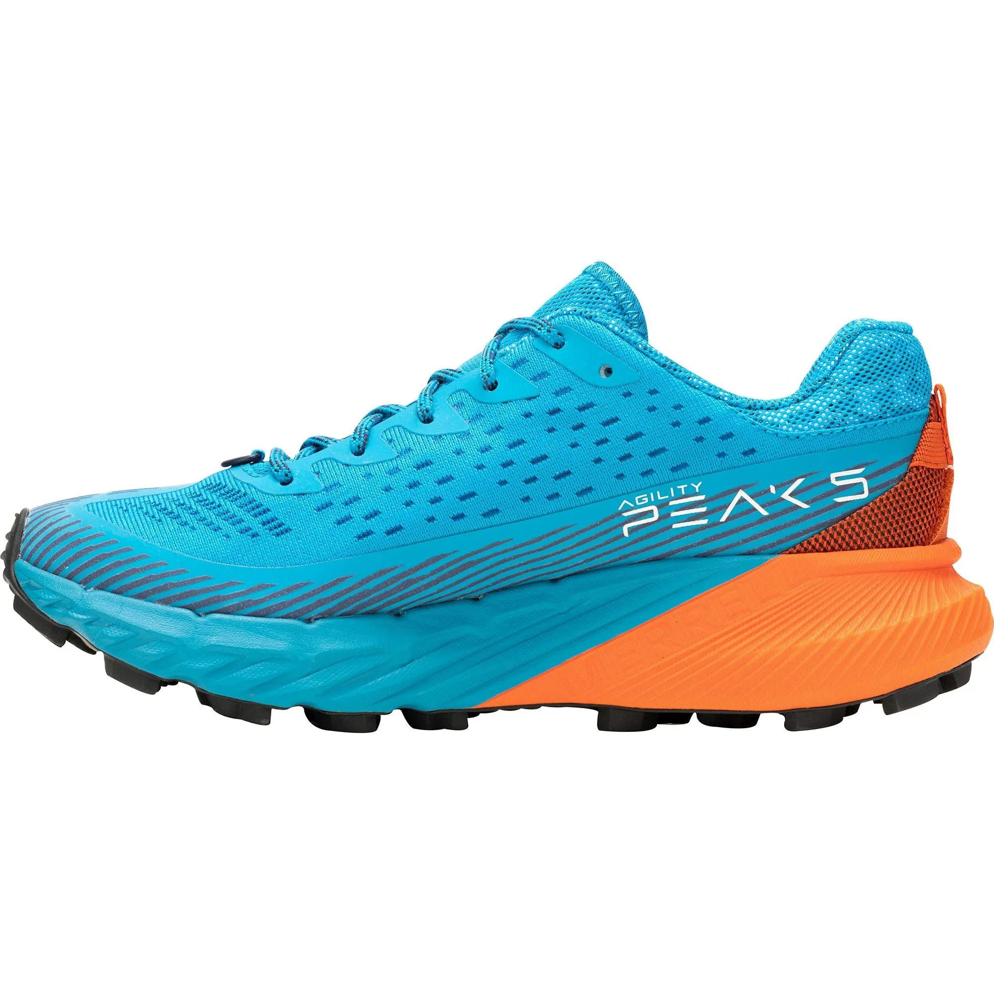 Shoes Merrell Merrell Agility Peak 5 Womens Trail Running Shoes - Blue