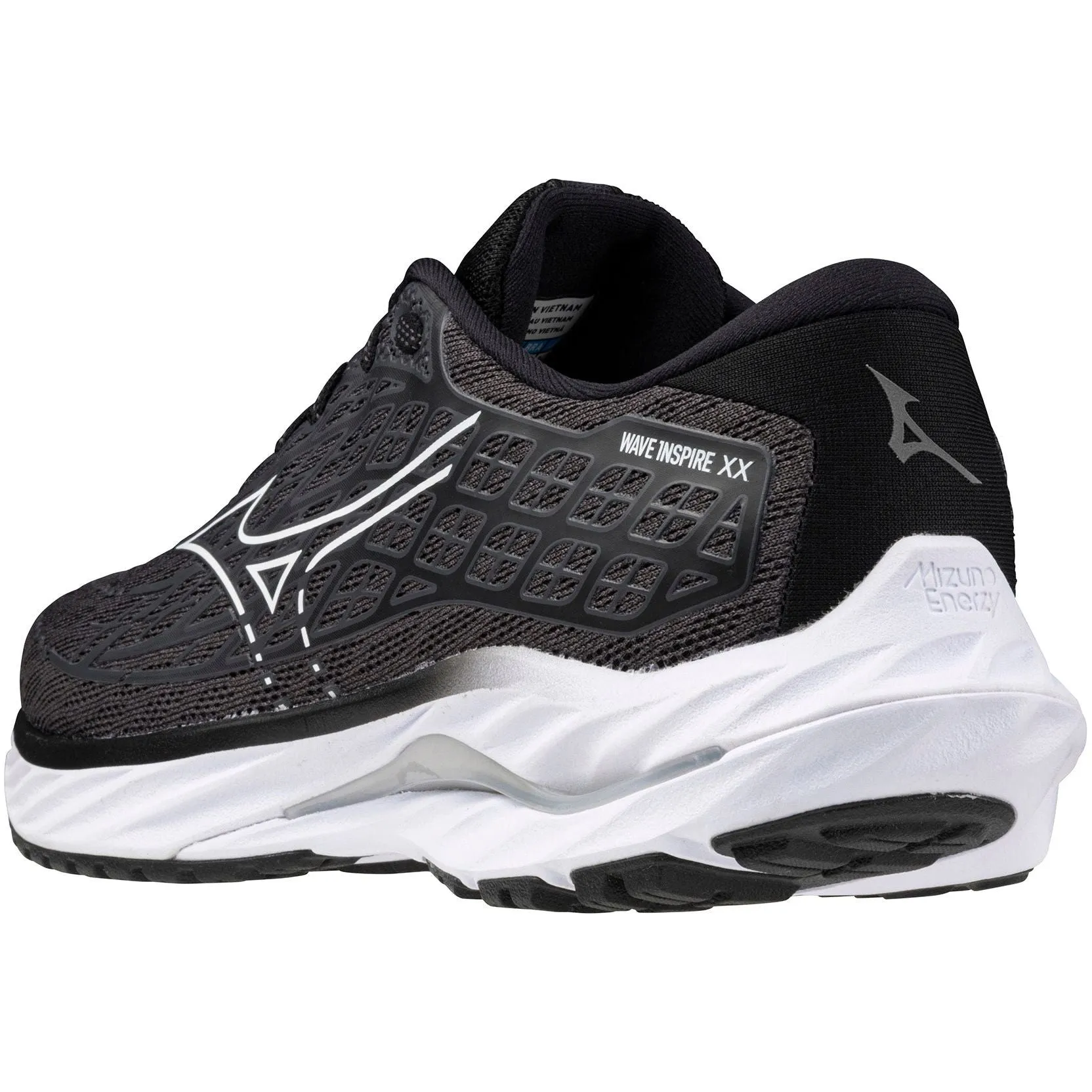 Shoes Mizuno Mizuno Wave Inspire 20 WIDE FIT (D) Womens Running Shoes - Black